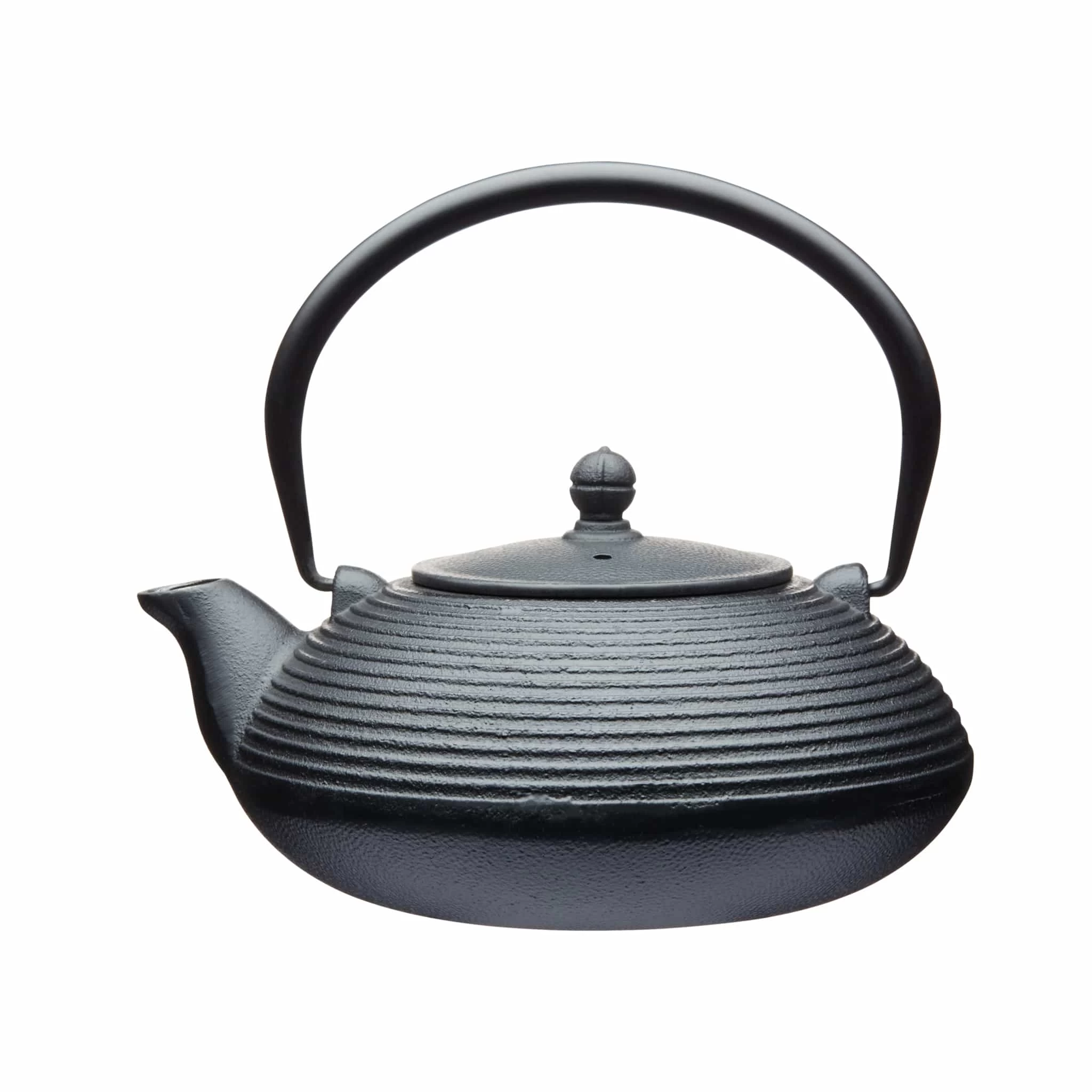 Black Cast Iron Teapot 900ml 1 Black Cast Iron Teapot 900ml