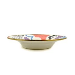 Abstract Enamel Large Serving Dish, 30cm 5 Abstract Enamel Large Serving Dish, 30cm -Sous Chef Kitchenware KP0024 Abstract Enamel Large Serving Dish side