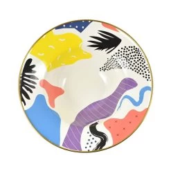 Abstract Enamel Display Dish, 30cm -Sous Chef Kitchenware KP0026 Abstract Enamel Display Dish top test