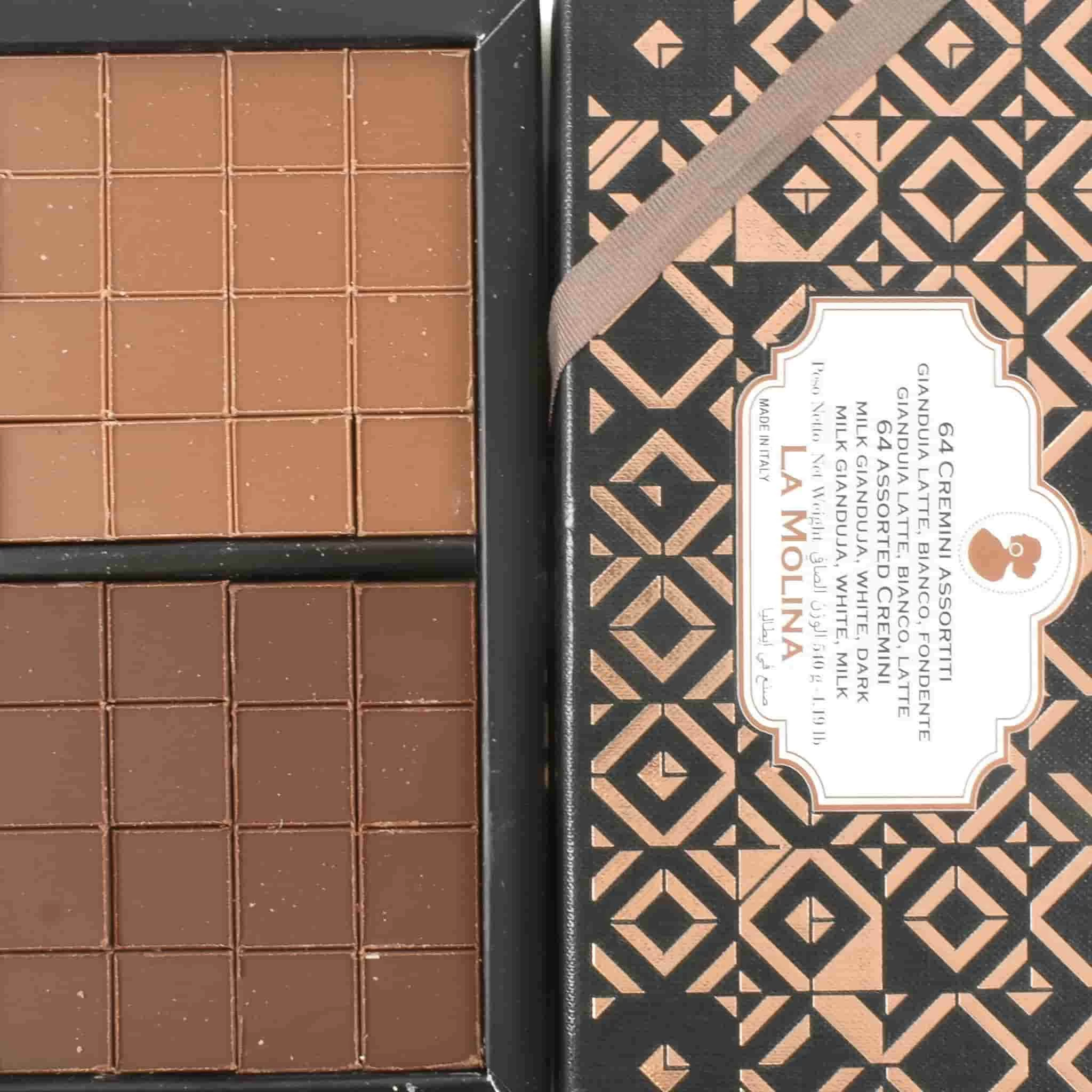 La Molina Mondria & Manzoni Cremini 64 Assorted Chocolates, 540g 4 La Molina Mondria & Manzoni Cremini 64 Assorted Chocolates, 540g - Image 4