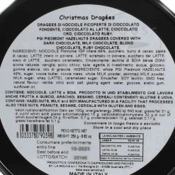 La Molina Assorted PGI Hazelnut Chocolate Covered Dragees 250g 5 La Molina Assorted PGI Hazelnut Chocolate Covered Dragees 250g -Sous Chef Kitchenware LM0011LaMolinaAssortedPGIHazelnutChocolateCoveredDragees250gIngredients
