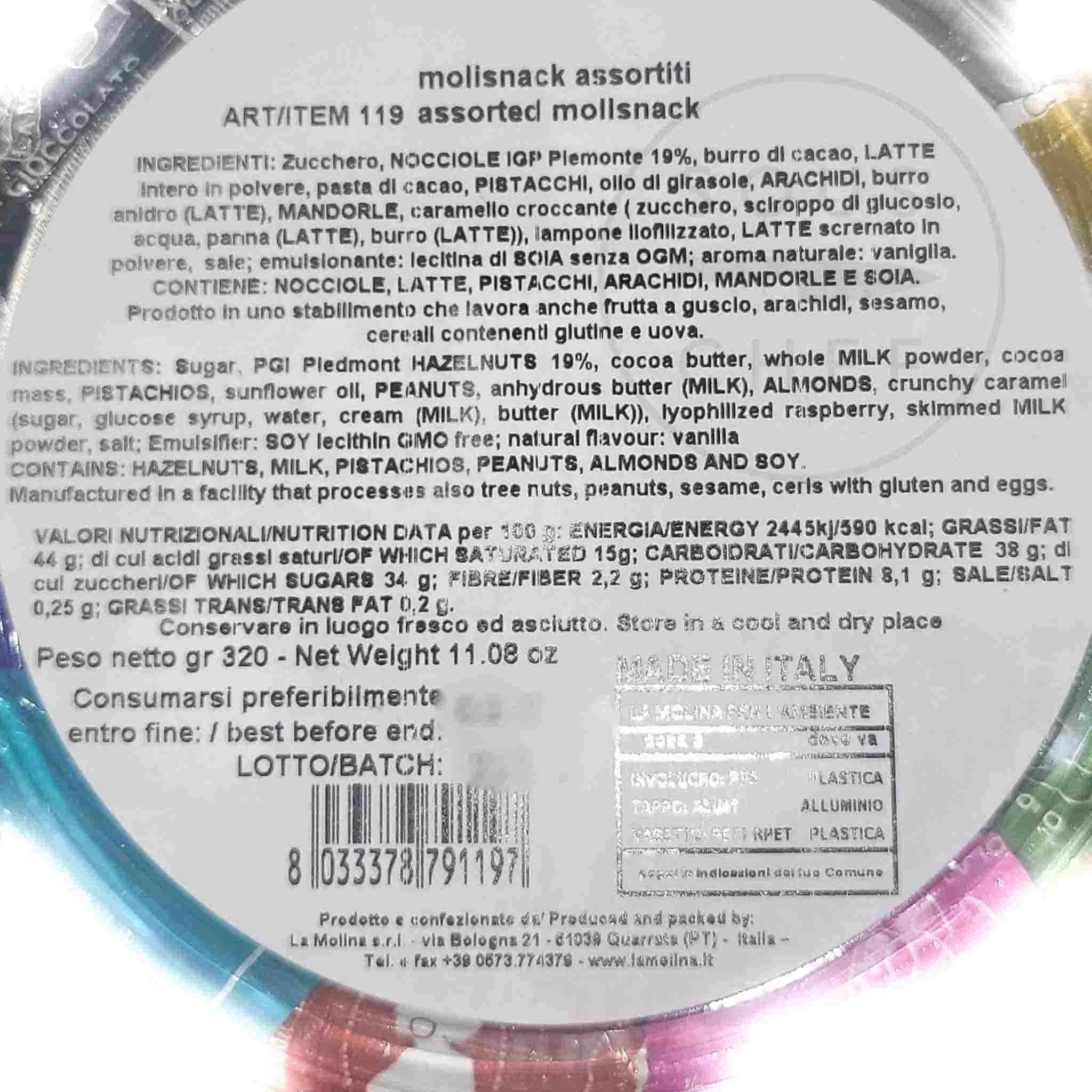 La Molina Assorted Gianduja Bars, 16 Pieces 3 La Molina Assorted Gianduja Bars, 16 Pieces - Image 3