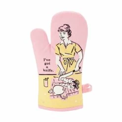 I've Got A Knife Double Sided Oven Mitt