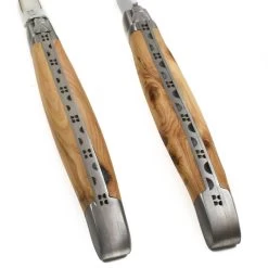 Laguiole En Aubrac Carving Set, Juniper 5 Laguiole En Aubrac Carving Set, Juniper -Sous Chef Kitchenware LR0030LaguioleenAubracCarvingSet Juniper3