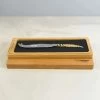 Laguiole En Aubrac Soft Cheese Knife, Gold Foil