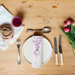 Garden Veg Mixed Design Napkins Box Of 6 -Sous Chef Kitchenware LT0001 GardenVegMixedDesignNapkinsBoxof6 LS6