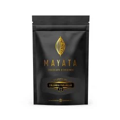 Mayata Single Origin Colombia Paramillo Dark Chocolate Couverture 72%, 1kg