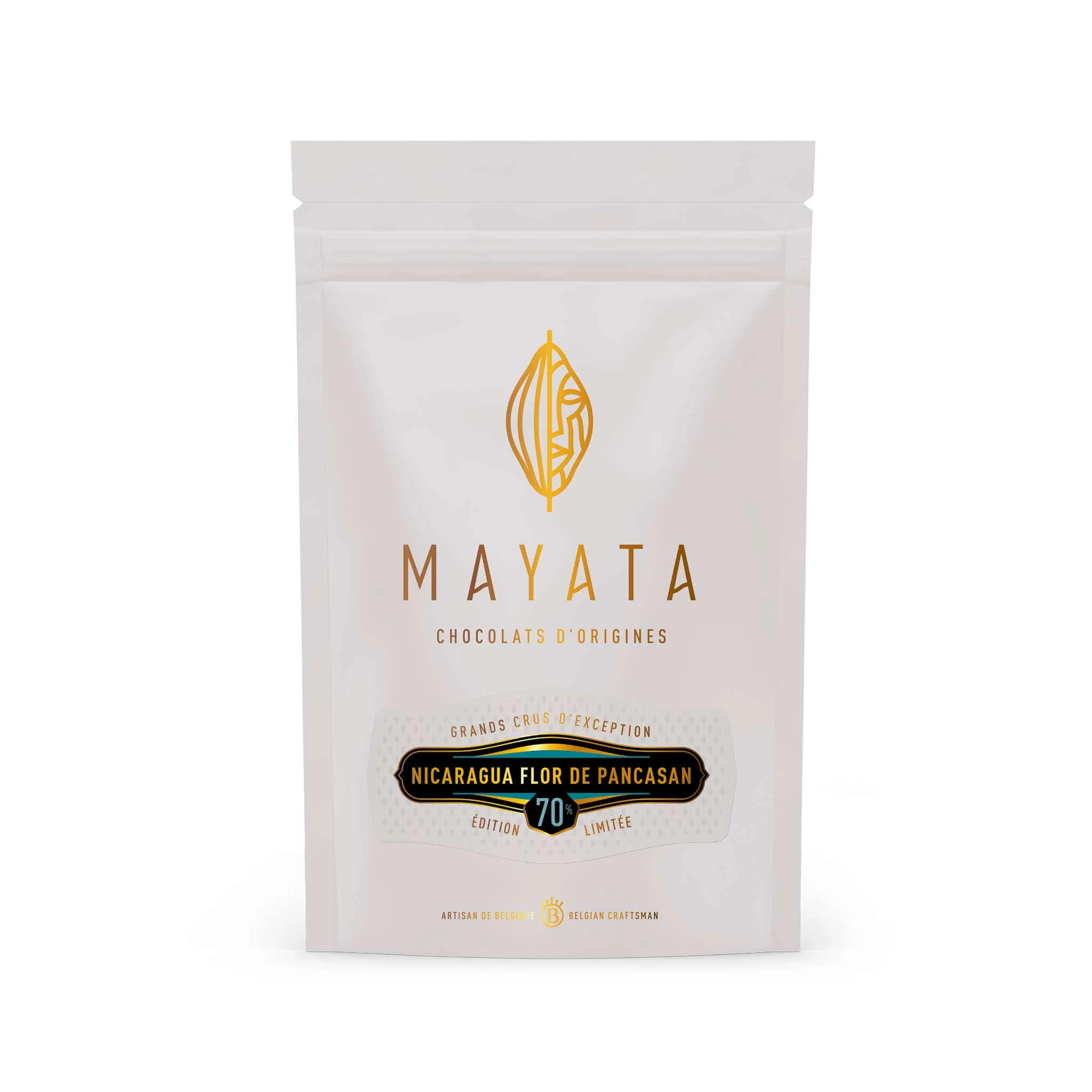 Mayata Single Origin Nicaragua Flor De Pancasan Dark Chocolate Couverture 70%, 1kg 1 Mayata Single Origin Nicaragua Flor De Pancasan Dark Chocolate Couverture 70%, 1kg