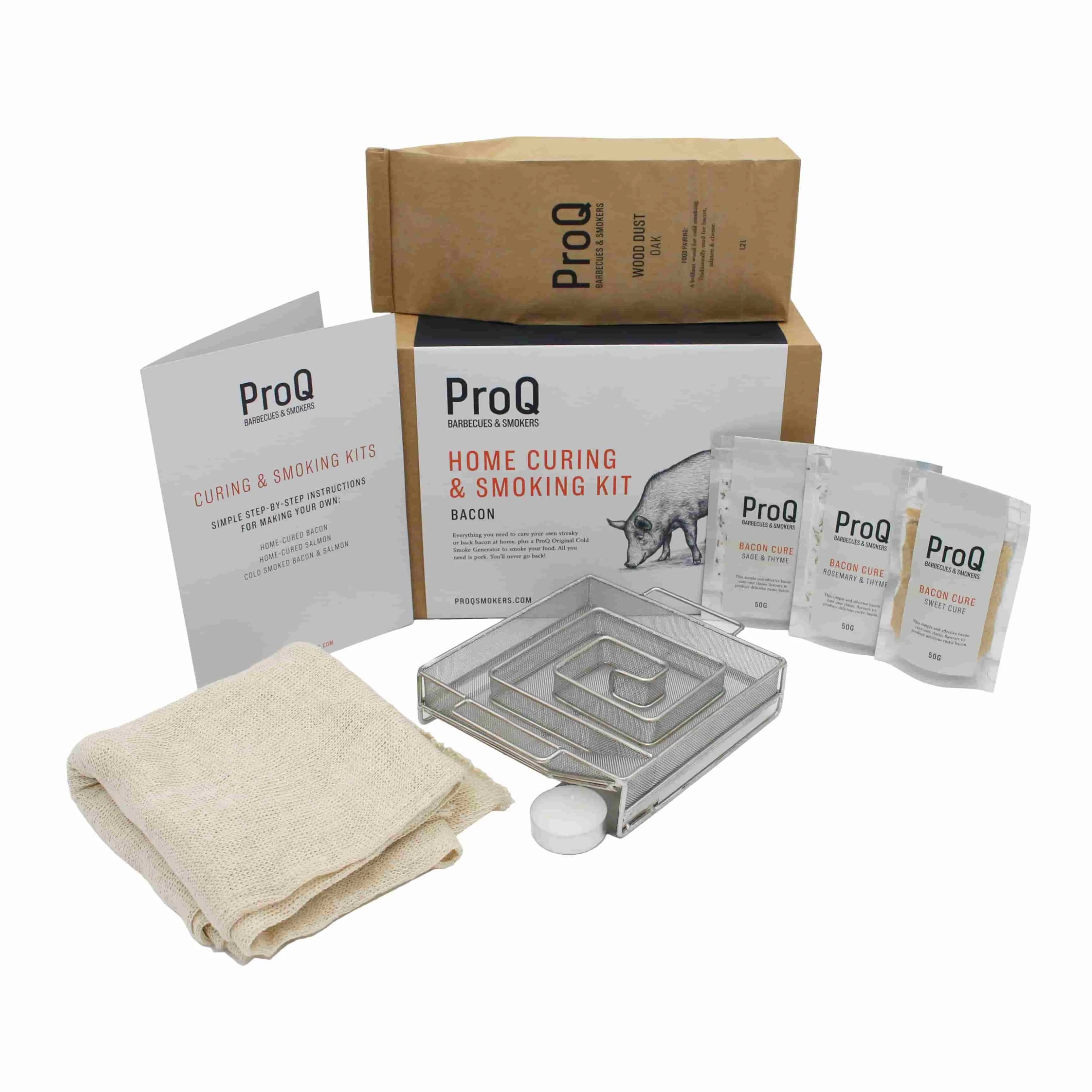 ProQ Cold Smoking & Curing Kit - Bacon 1 ProQ Cold Smoking & Curing Kit - Bacon