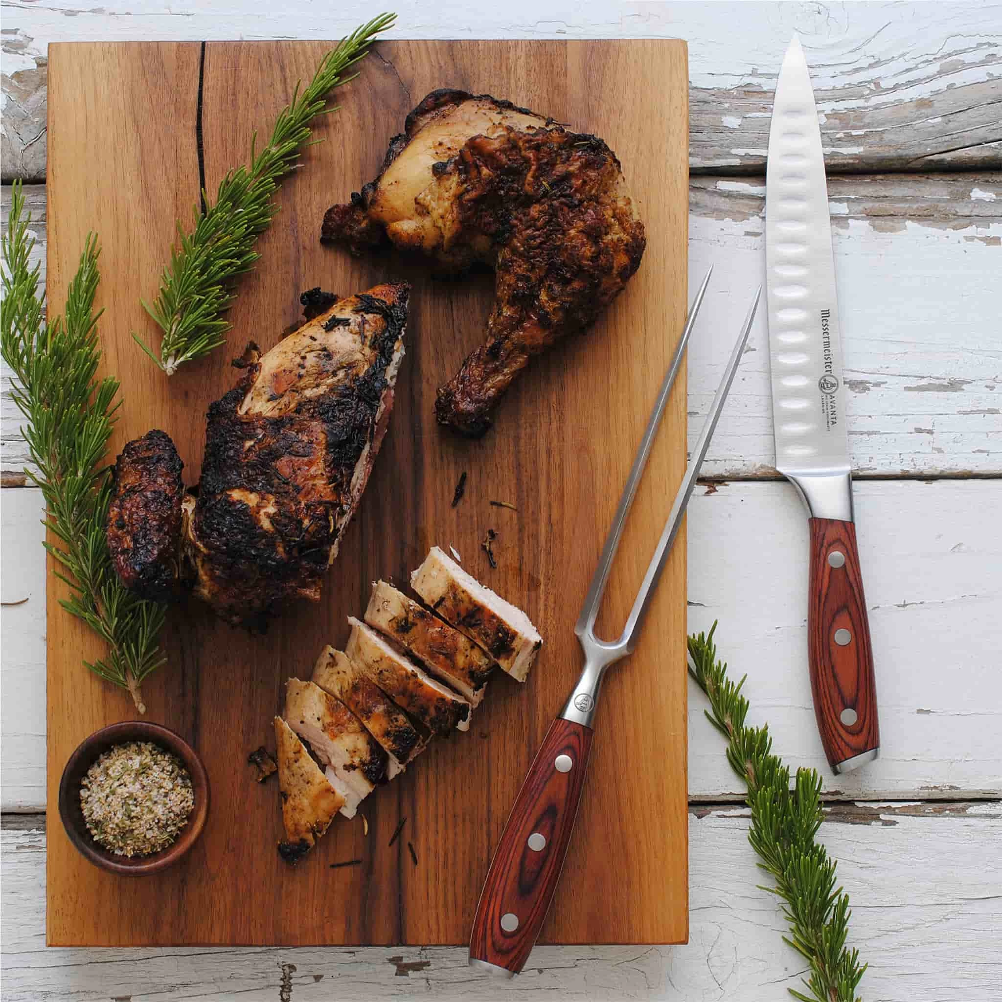 Messermeister Avanta Pakkawood Carving Set 2 Messermeister Avanta Pakkawood Carving Set - Image 2