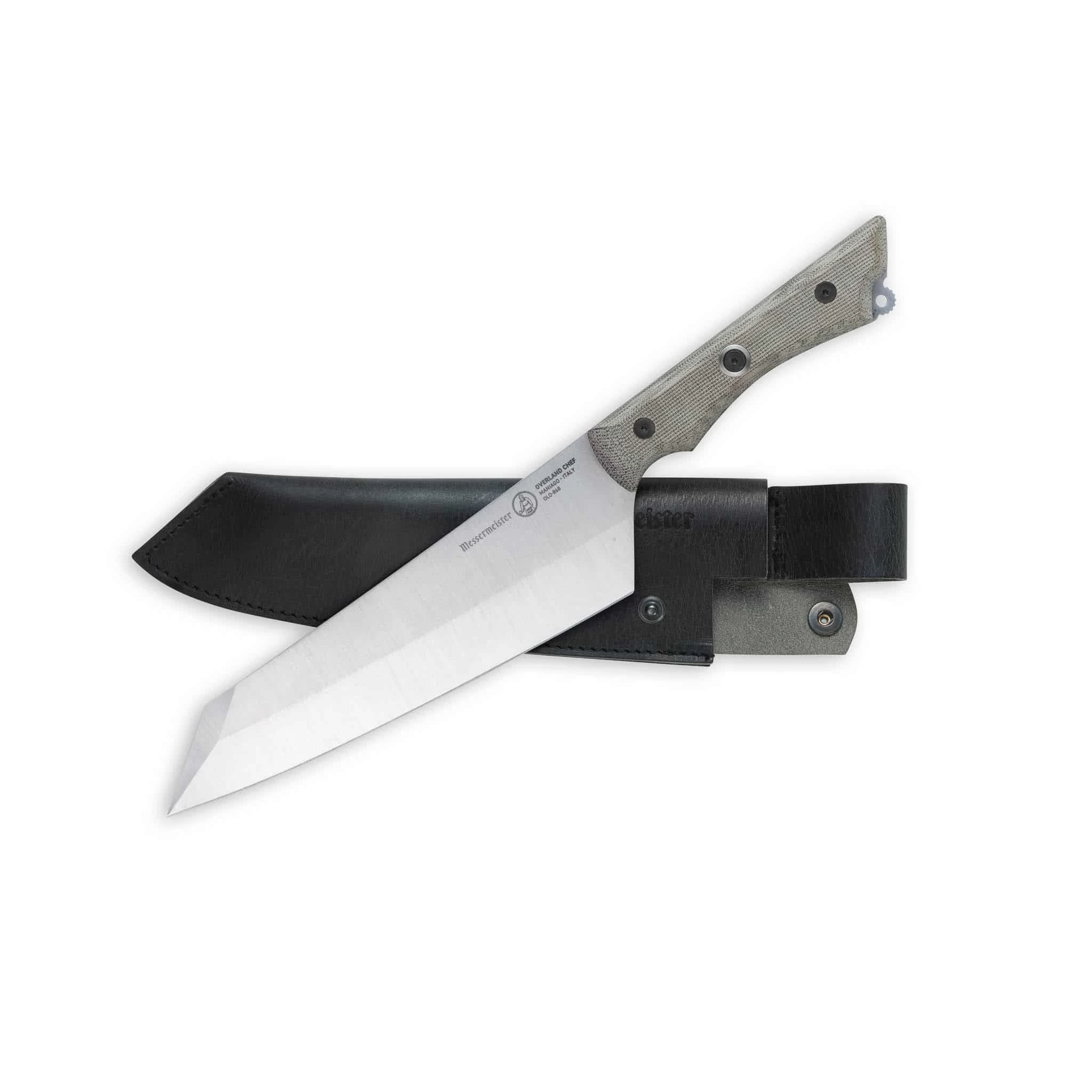 Messermeister Overland Buffalo Leather Sheath For Chef's Knife 2 Messermeister Overland Buffalo Leather Sheath For Chef's Knife - Image 2
