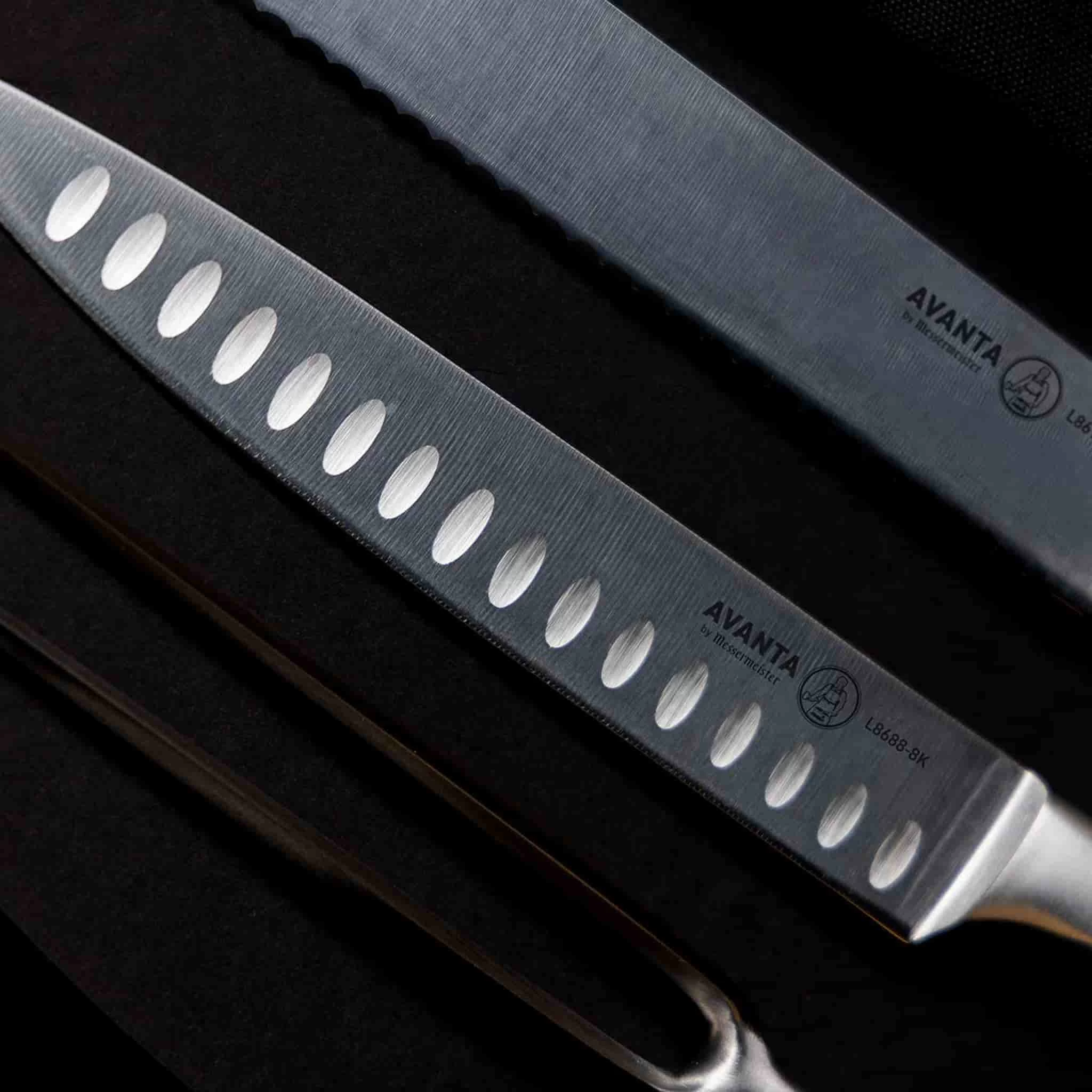 Messermeister 6 Piece Avanta Pakkawood Pro BBQ Knife Set With Carrying Case 3 Messermeister 6 Piece Avanta Pakkawood Pro BBQ Knife Set With Carrying Case - Image 3