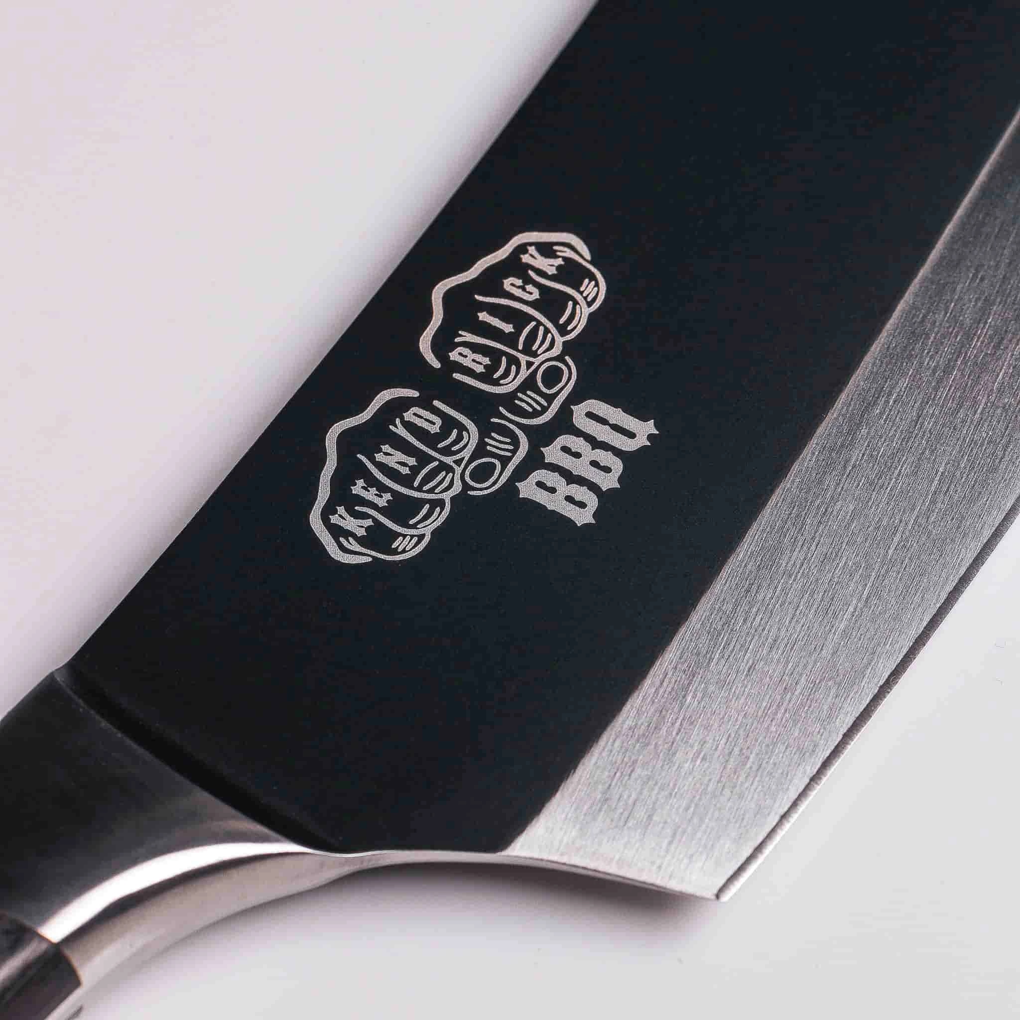 The Bennie Kendrick X Messermeister BBQ Knife, 20cm 4 The Bennie Kendrick X Messermeister BBQ Knife, 20cm - Image 4