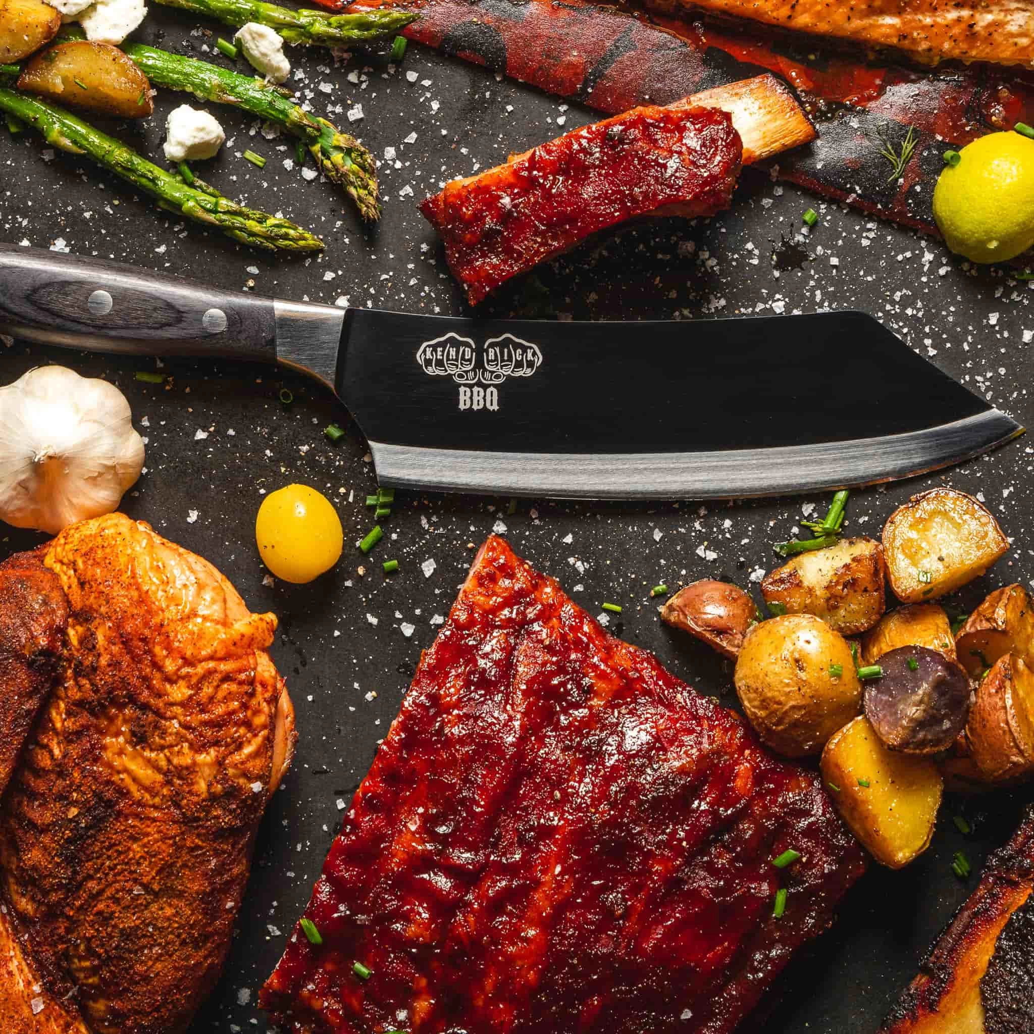 The Bennie Kendrick X Messermeister BBQ Knife, 20cm 6 The Bennie Kendrick X Messermeister BBQ Knife, 20cm - Image 6
