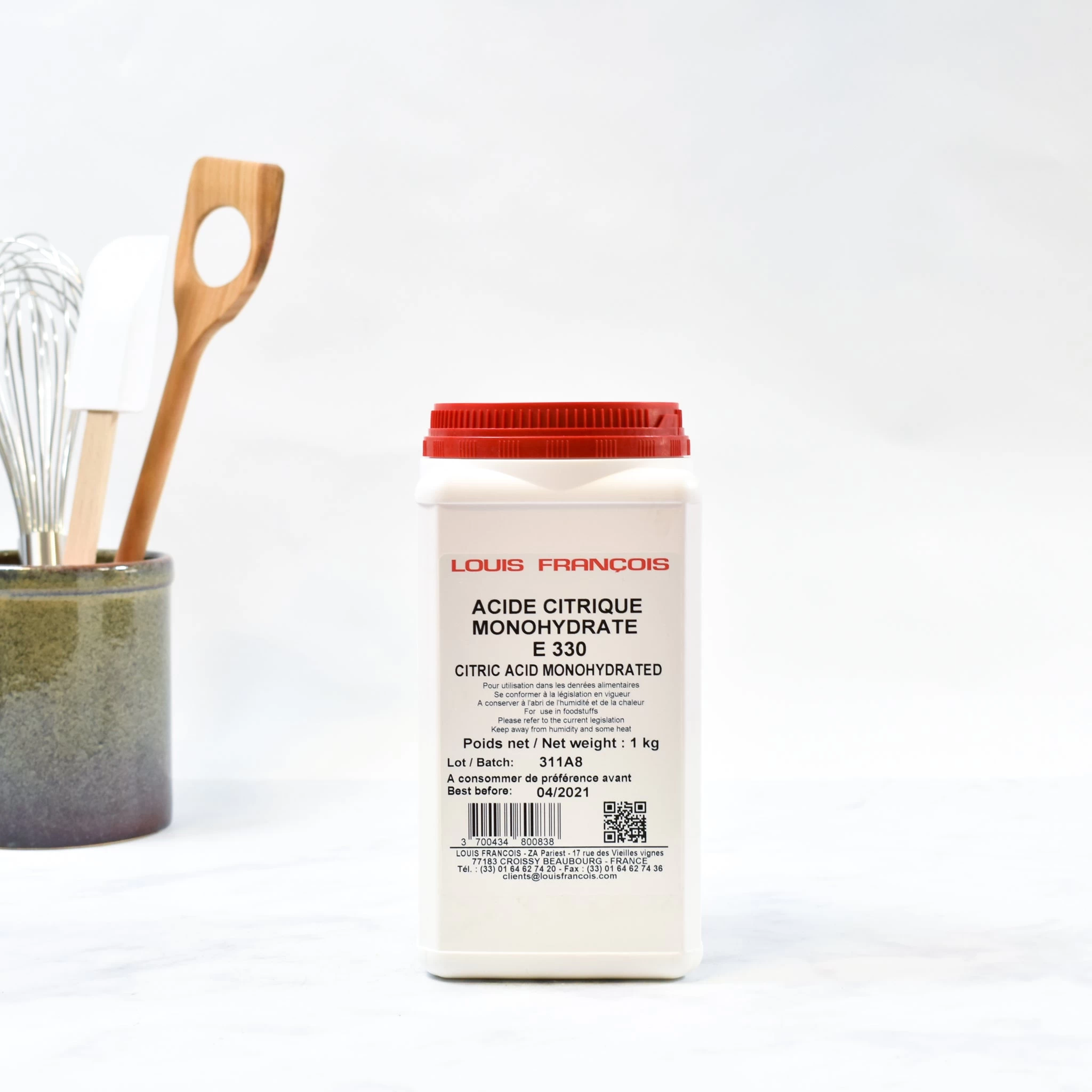 Louis Francois Citric Acid Powder 1kg 3 Louis Francois Citric Acid Powder 1kg - Image 3