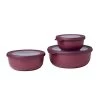 Mepal Cirqula Round 3 Piece Set, Nordic Berry