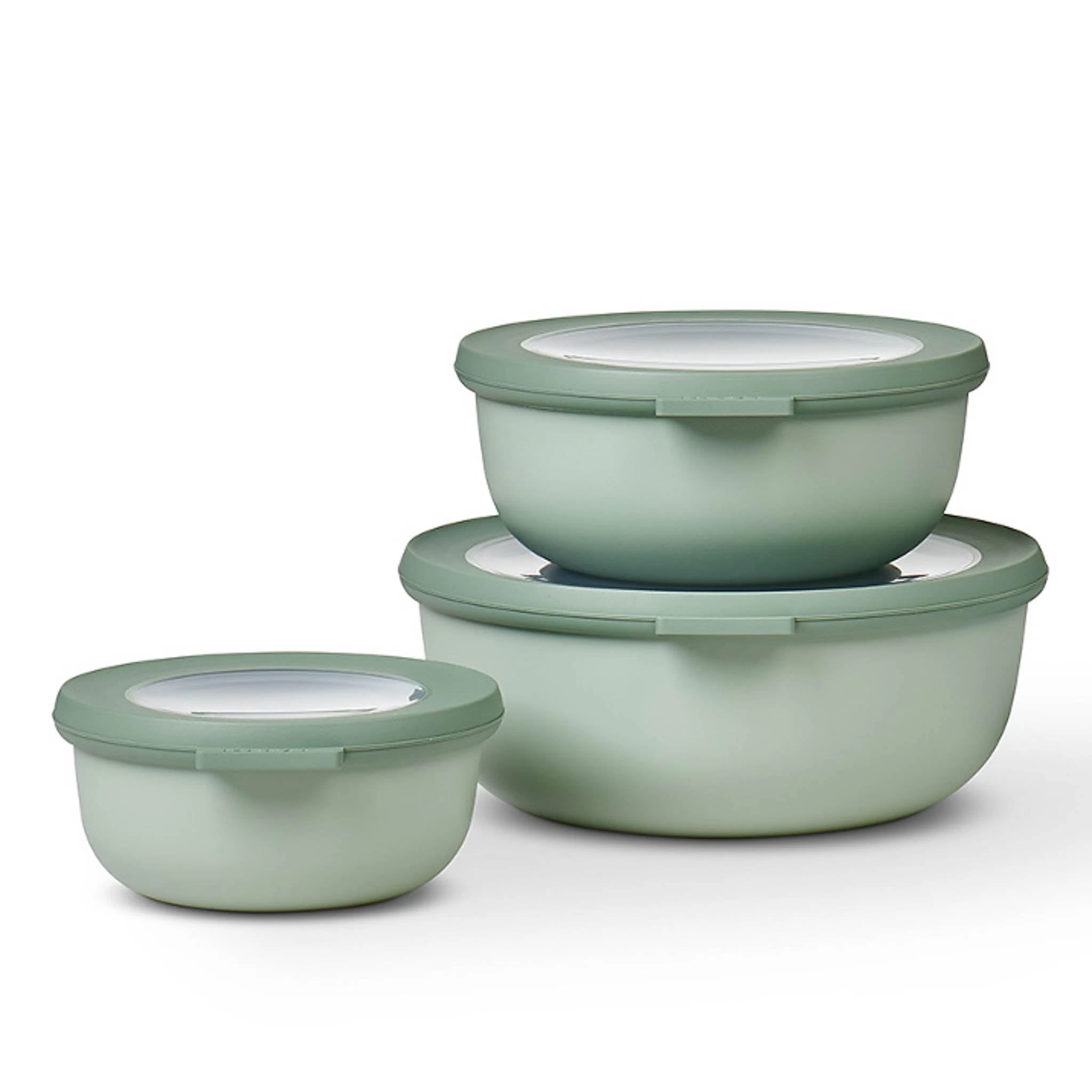 Mepal Cirqula Round 3 Piece Set, Nordic Sage 1 Mepal Cirqula Round 3 Piece Set, Nordic Sage