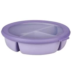 Mepal Circula 3 Section Multi Bowl, Nordic Lilac
