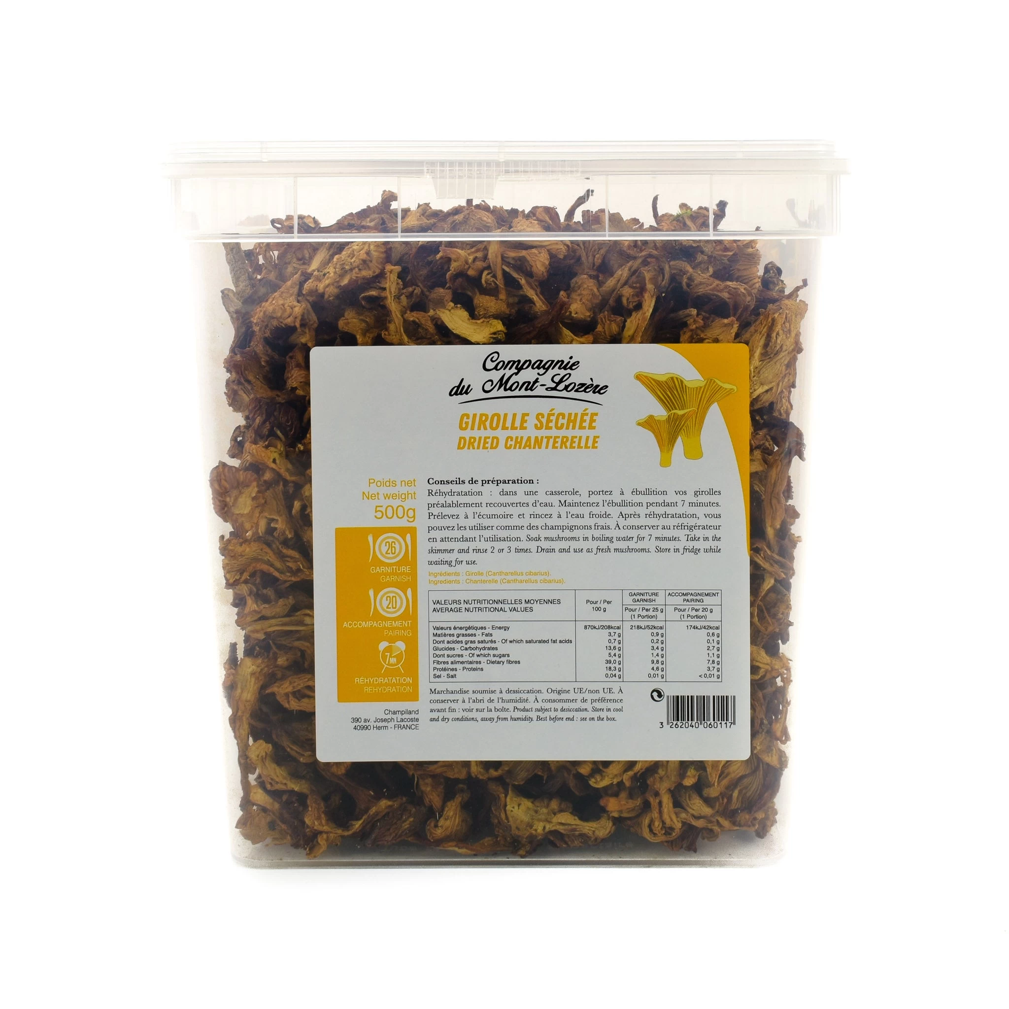 Girolle Mushrooms 500g 1 Girolle Mushrooms 500g
