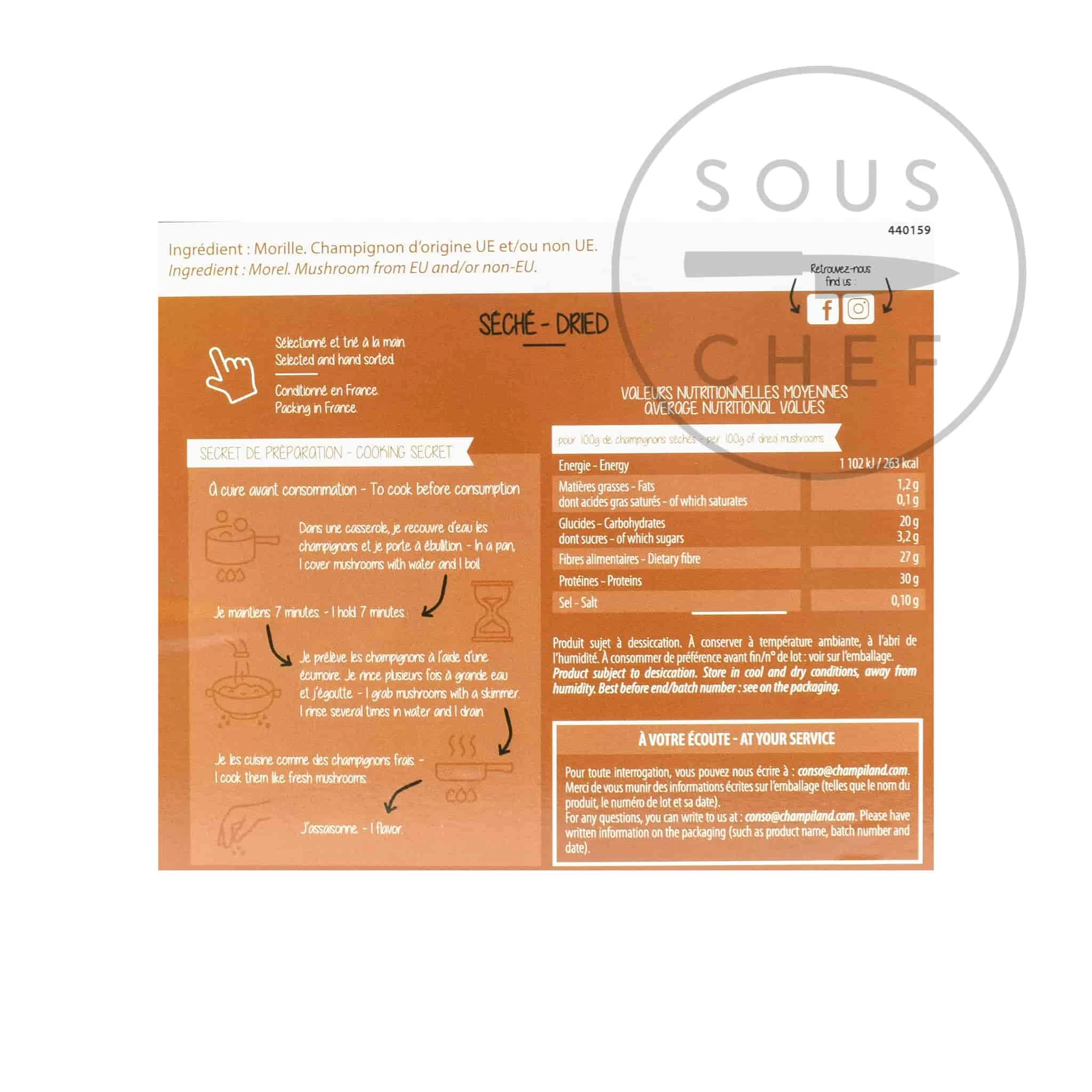 Morel Mushrooms 500g 3 Morel Mushrooms 500g - Image 3