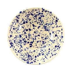 Puglia Blue Splatter Large Salad Bowl 28cm 7 Puglia Blue Splatter Large Salad Bowl 28cm -Sous Chef Kitchenware NC0009 PugliaBlueSplatterLargeSaladBowl28cm Overhead
