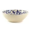 Puglia Blue Splatter Large Salad Bowl 28cm