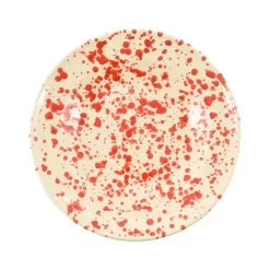 Puglia Red Splatter Pasta Bowl 29cm 5 Puglia Red Splatter Pasta Bowl 29cm -Sous Chef Kitchenware NC0045 PugliaRedSplatterPastaBowl29cm