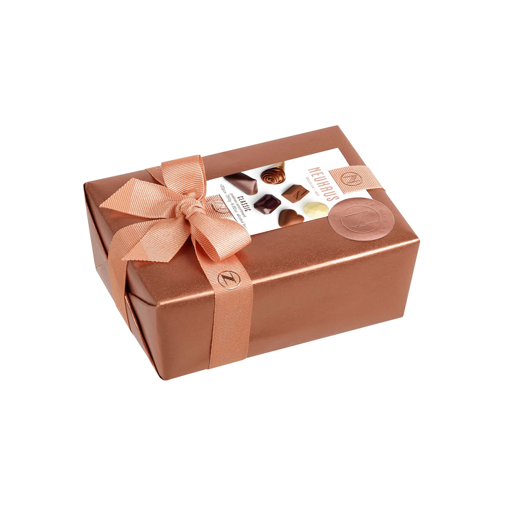 Neuhaus Belgian Chocolate Classic Ballotin - Praline Ganache & Gianduja, 250g 1 Neuhaus Belgian Chocolate Classic Ballotin - Praline Ganache & Gianduja, 250g
