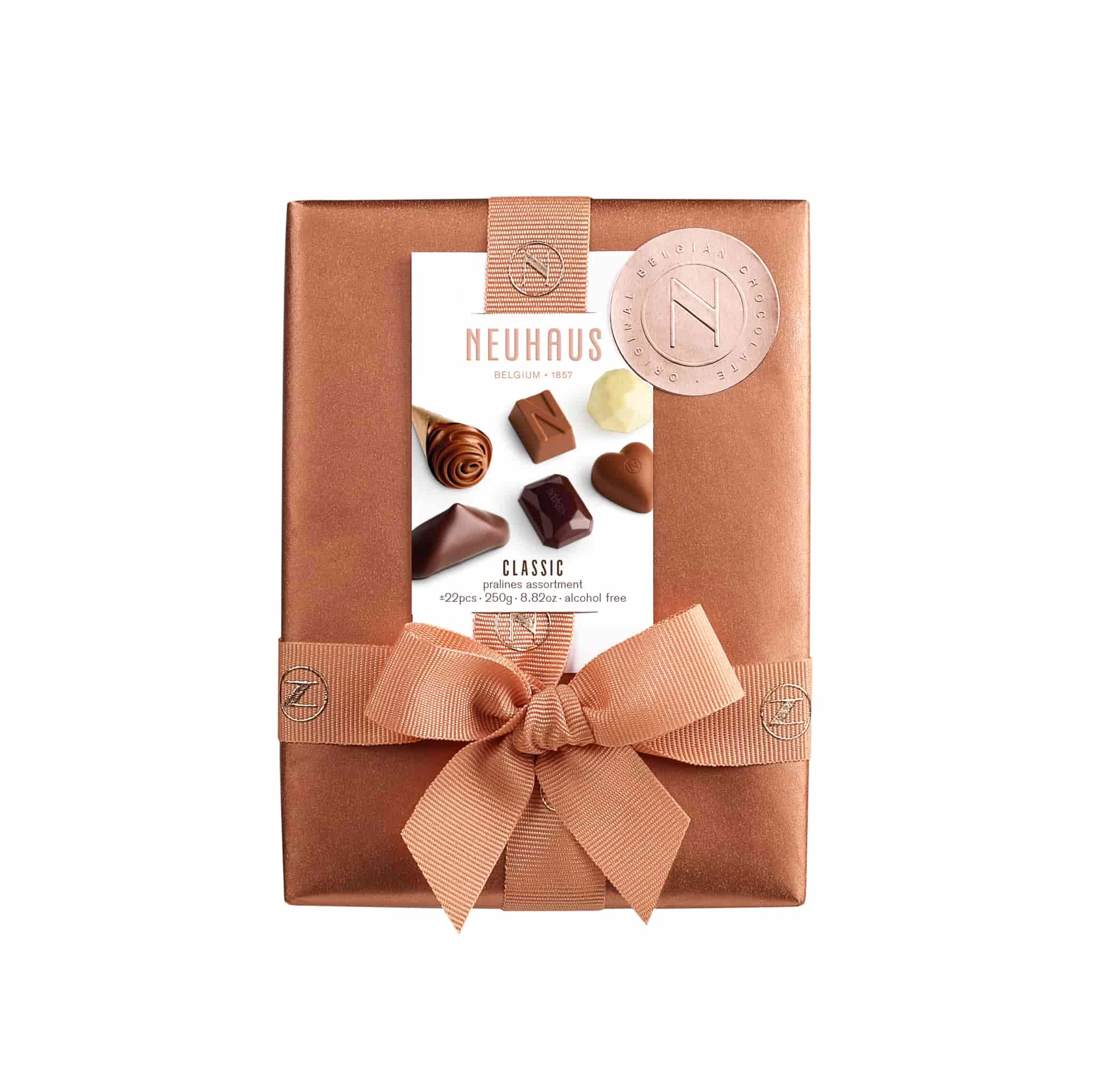 Neuhaus Belgian Chocolate Classic Ballotin - Praline Ganache & Gianduja, 250g 2 Neuhaus Belgian Chocolate Classic Ballotin - Praline Ganache & Gianduja, 250g - Image 2