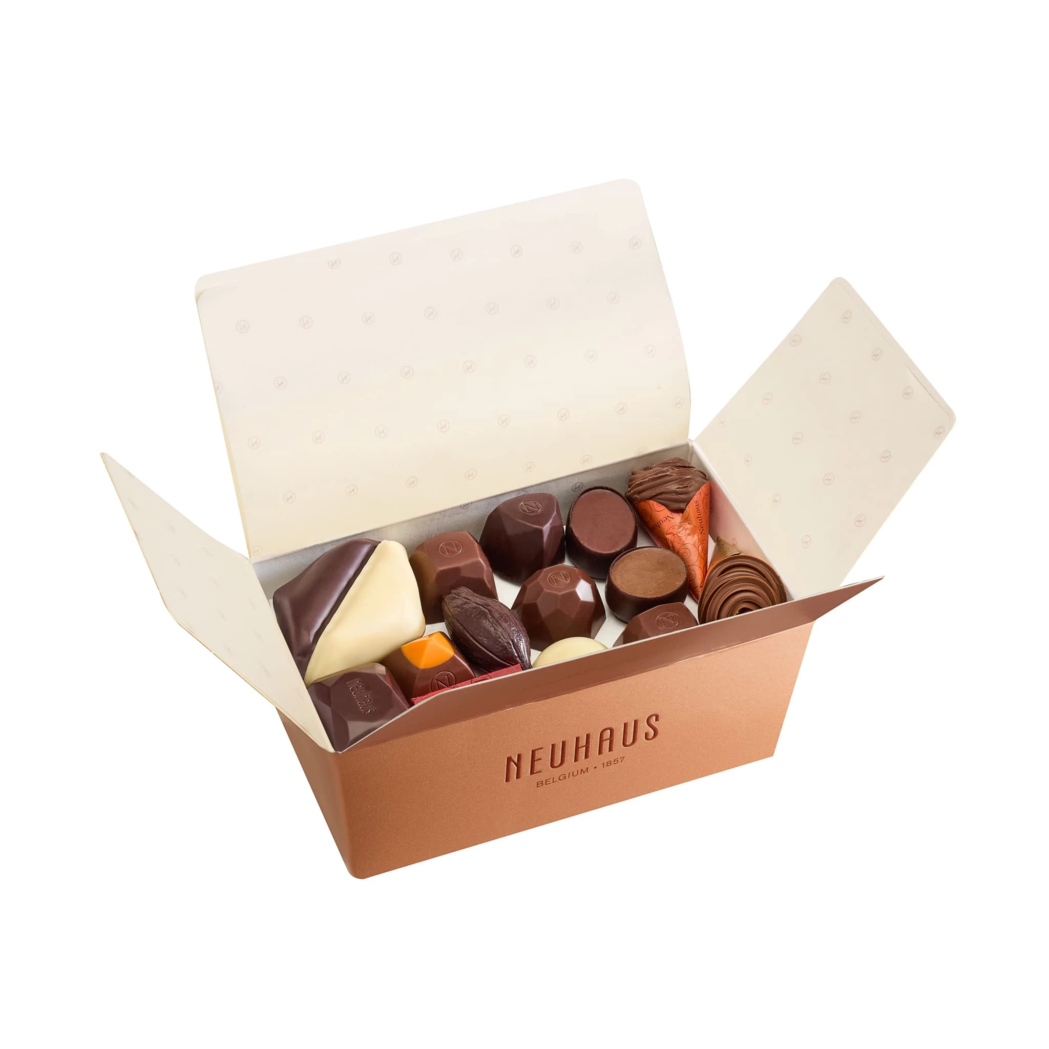 Short Dated Neuhaus Belgian Chocolate Classic Ballotin - Praliné Ganache & Gianduja, 500g 3 Short Dated Neuhaus Belgian Chocolate Classic Ballotin - Praliné Ganache & Gianduja, 500g - Image 3