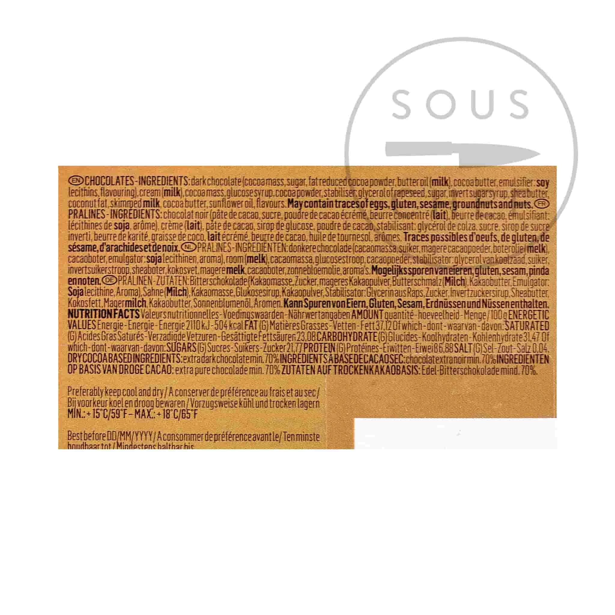 Neuhaus Dark Hot Choc Box - 8 Portions 3 Neuhaus Dark Hot Choc Box - 8 Portions - Image 3