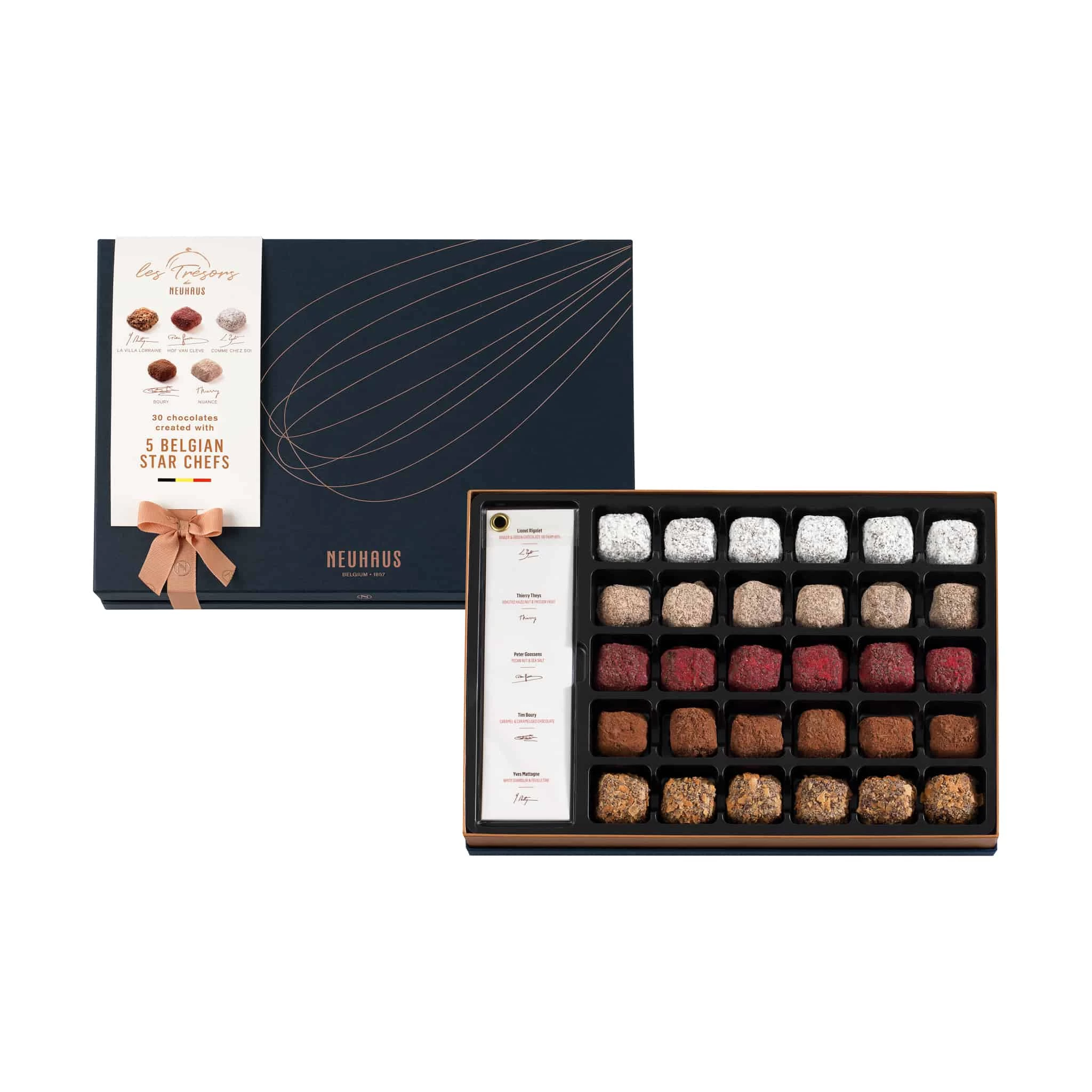 Short Dated Neuhaus "Les Trésors De Neuhaus" Pralines - 30 Pieces 2 Short Dated Neuhaus "Les Trésors De Neuhaus" Pralines - 30 Pieces - Image 2