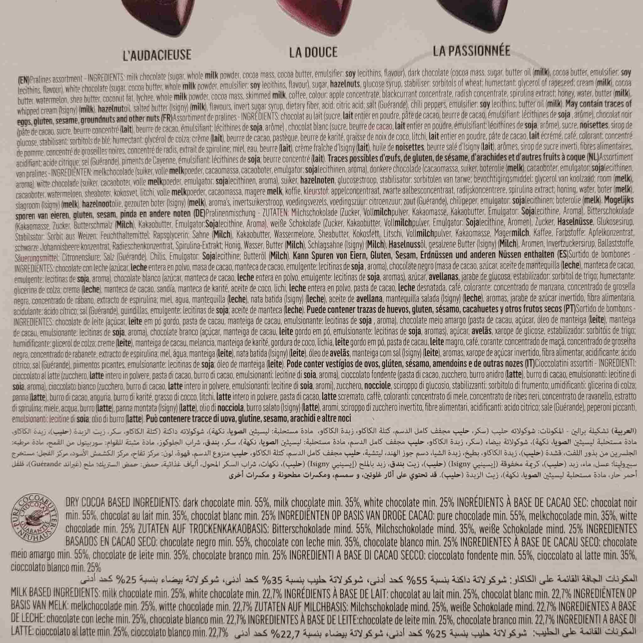 Neuhaus Love Letter Box Of Chocolates, 143g 3 Neuhaus Love Letter Box Of Chocolates, 143g - Image 3