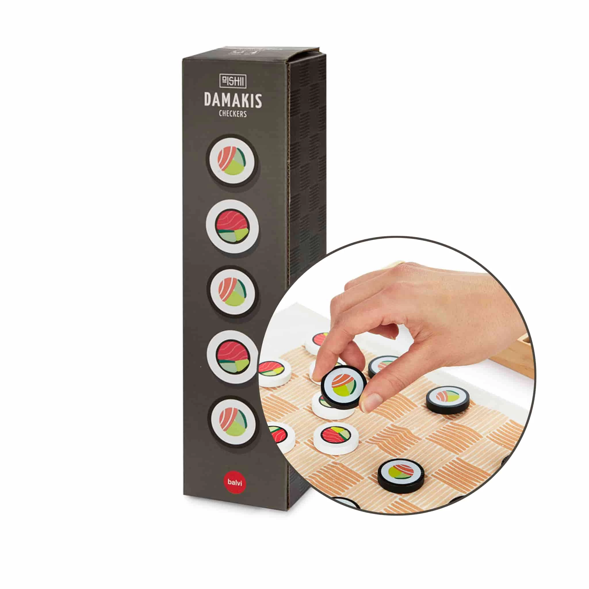 Balvi Maki Checkers Game 1 Balvi Maki Checkers Game