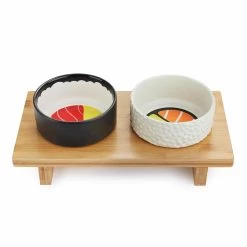 Balvi Sushi Roll Dog Bowl Set