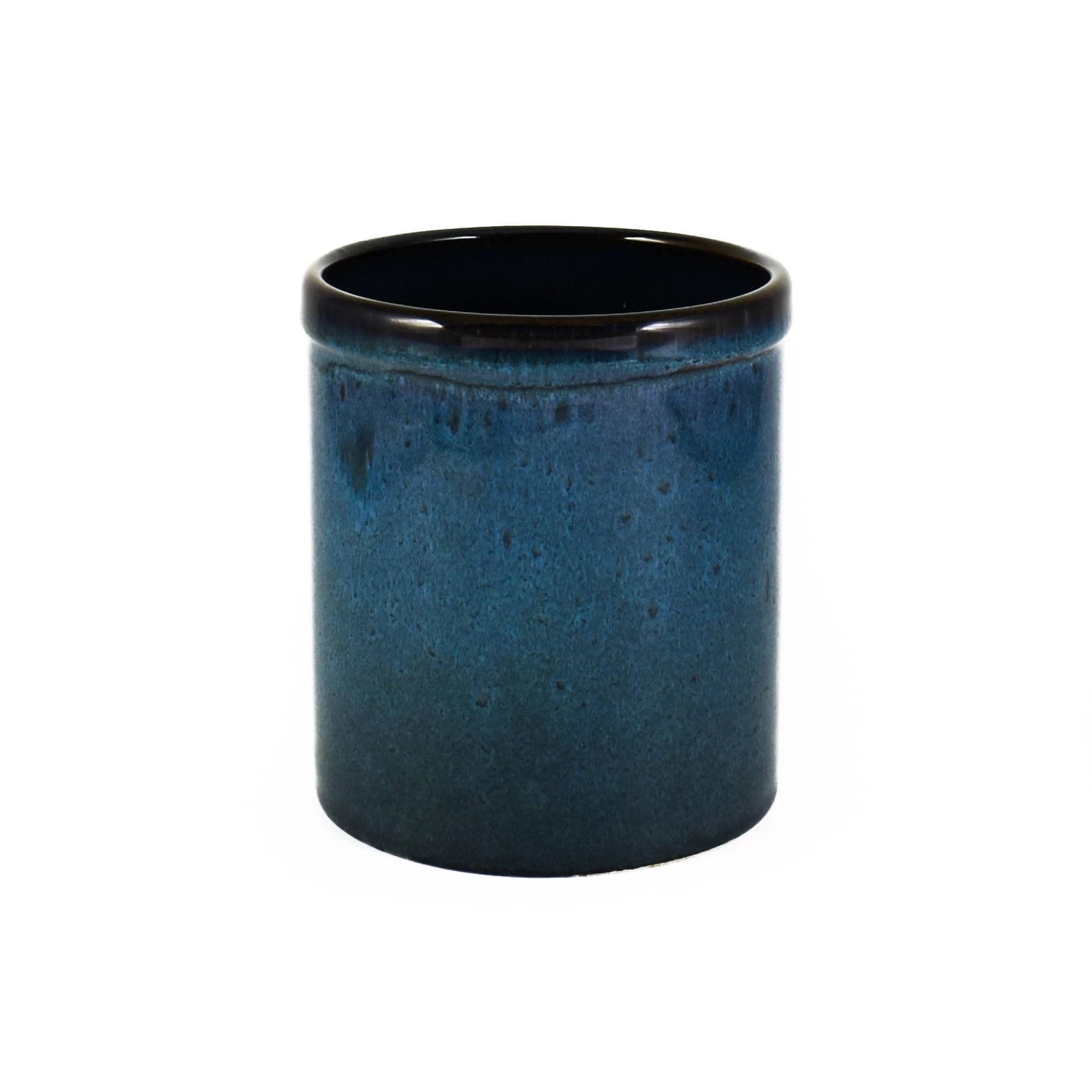Blue Glaze Kitchen Utensils Jar 2 Blue Glaze Kitchen Utensils Jar - Image 2
