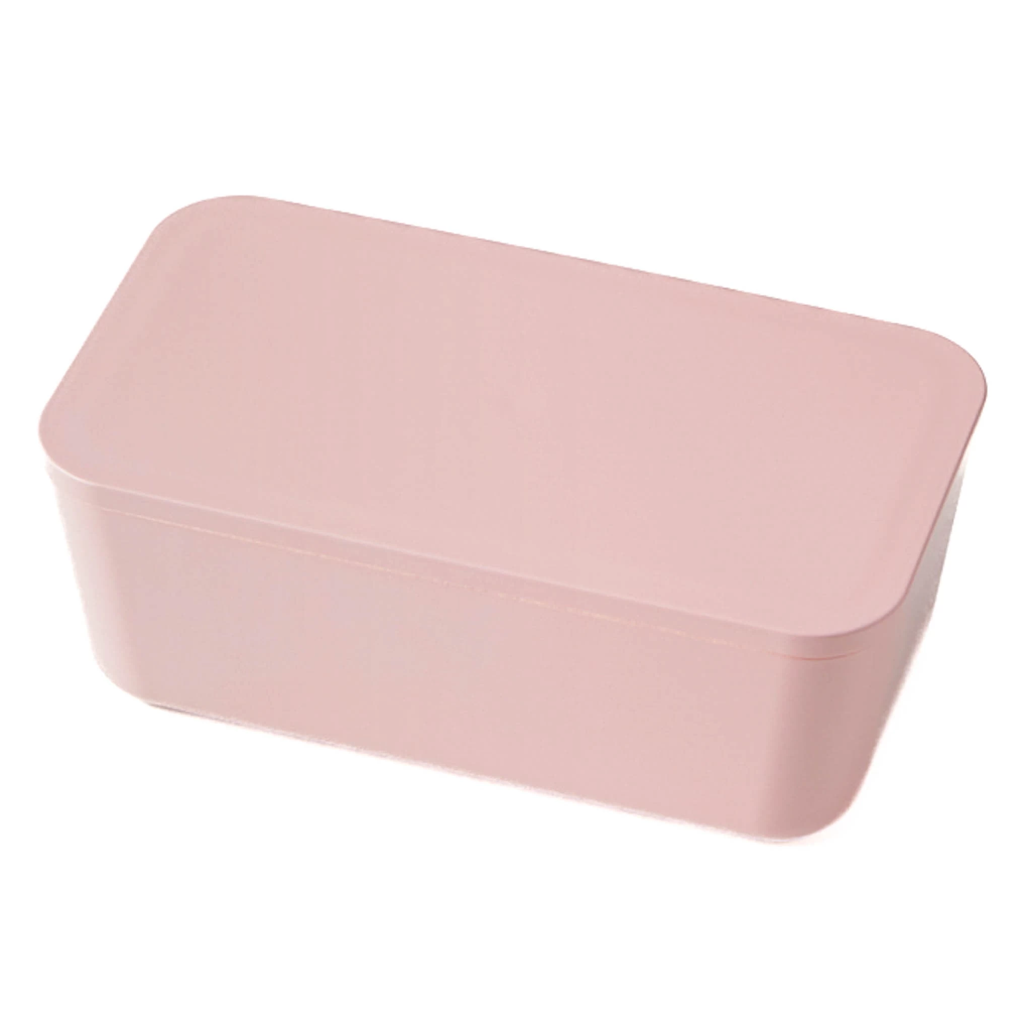 Takenaka Pink Single Compartment Bento Box 1 Takenaka Pink Single Compartment Bento Box