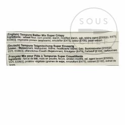 Nihon Shokken Tempura Batter Mix Super Crispy 1.5kg 5 Nihon Shokken Tempura Batter Mix Super Crispy 1.5kg -Sous Chef Kitchenware NS0002 NihonShokkenTempuraBatterMixSuperCrispy1 3