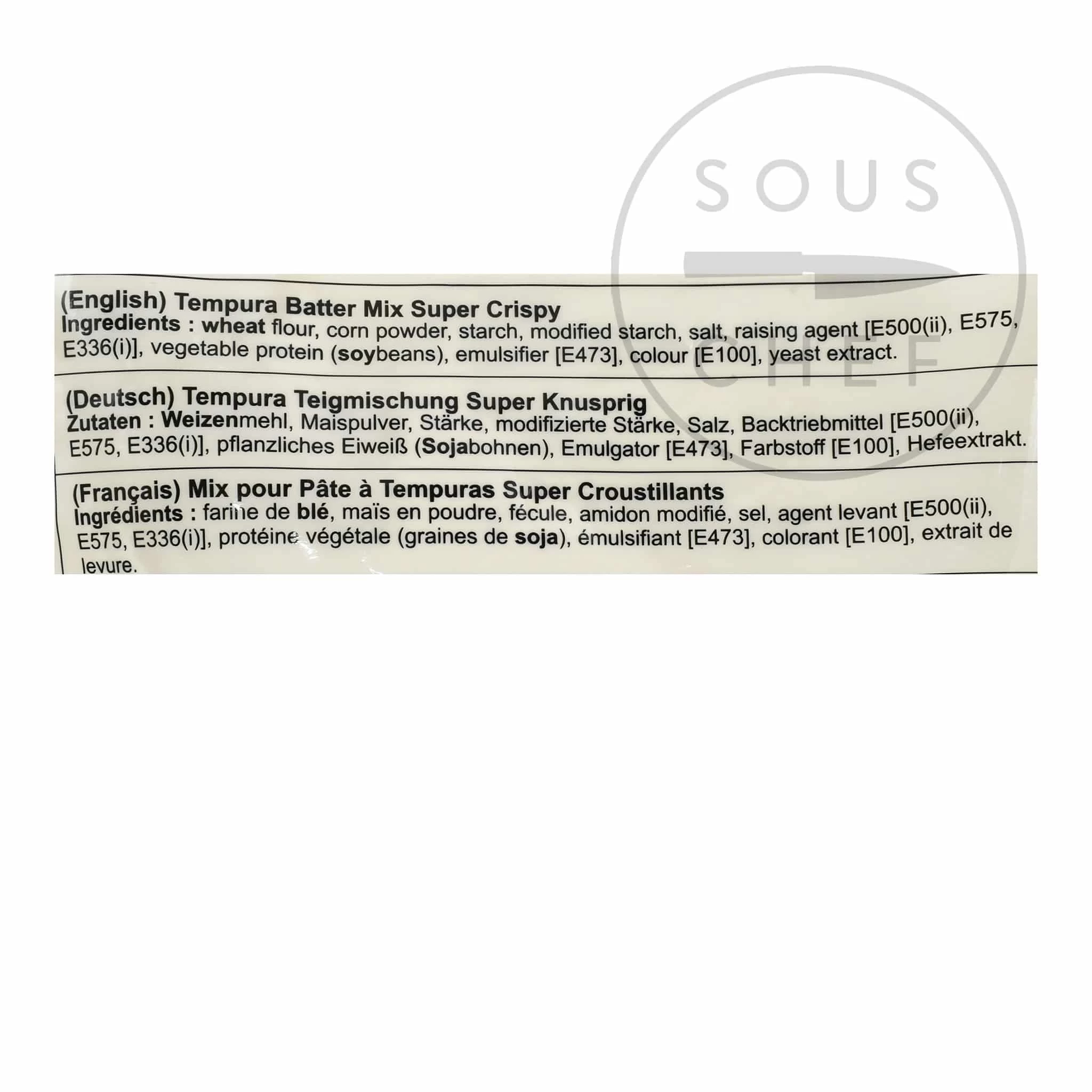 Nihon Shokken Tempura Batter Mix Super Crispy 1.5kg 3 Nihon Shokken Tempura Batter Mix Super Crispy 1.5kg - Image 3