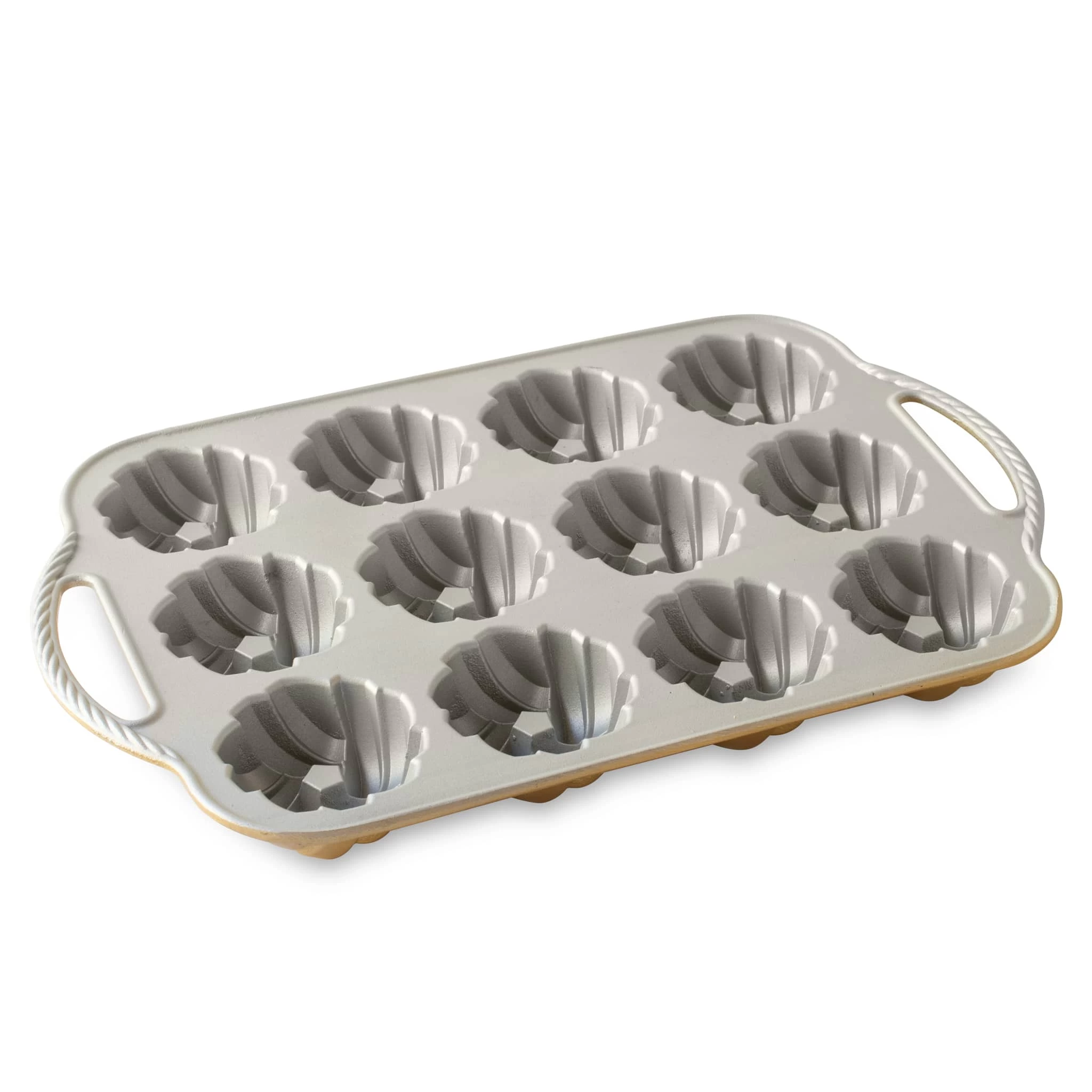 NordicWare Gold Braided Mini Bundt Pan 2 NordicWare Gold Braided Mini Bundt Pan - Image 2