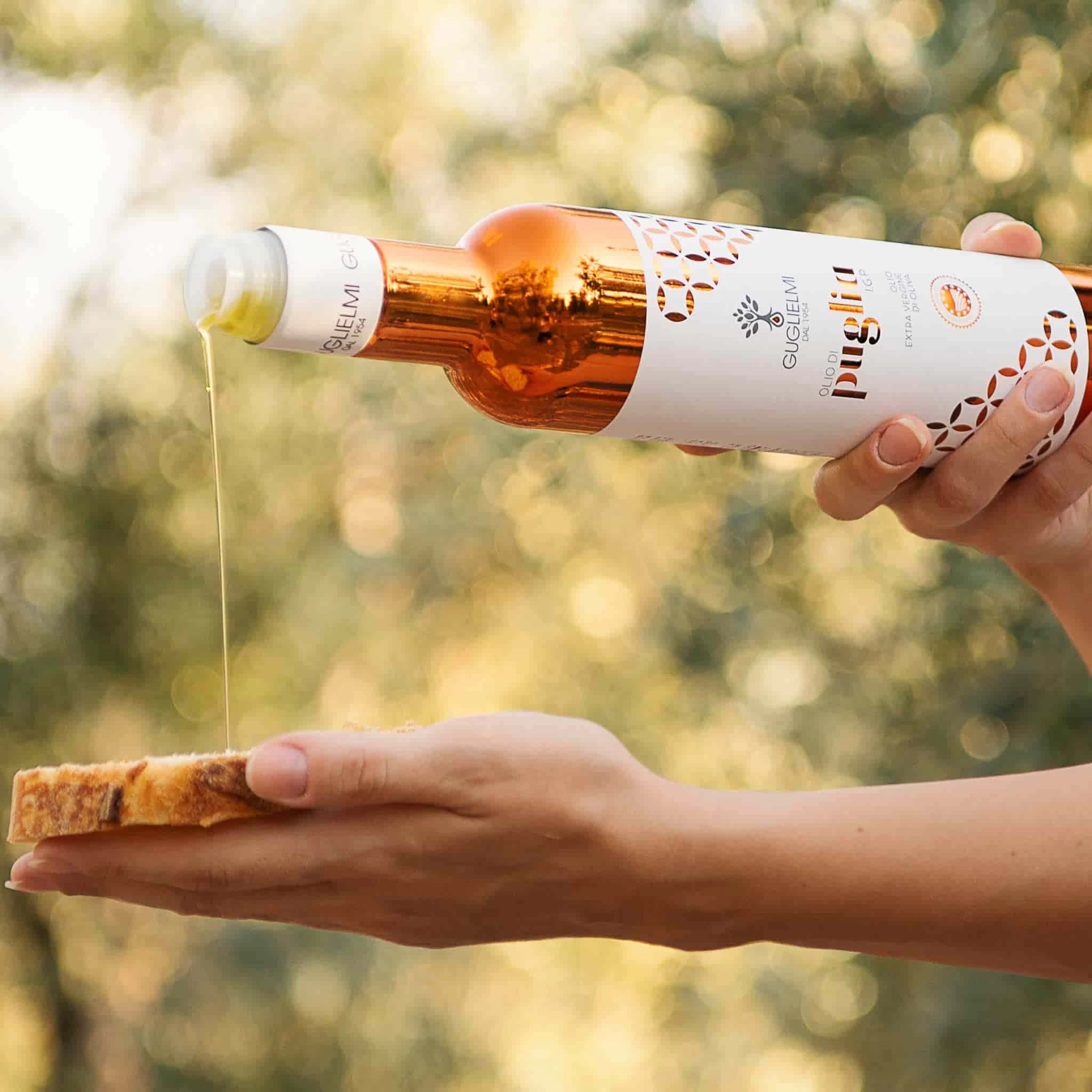 Olio Guglielmi IGP Puglia Extra Virgin Olive Oil, 500ml 2 Olio Guglielmi IGP Puglia Extra Virgin Olive Oil, 500ml - Image 2