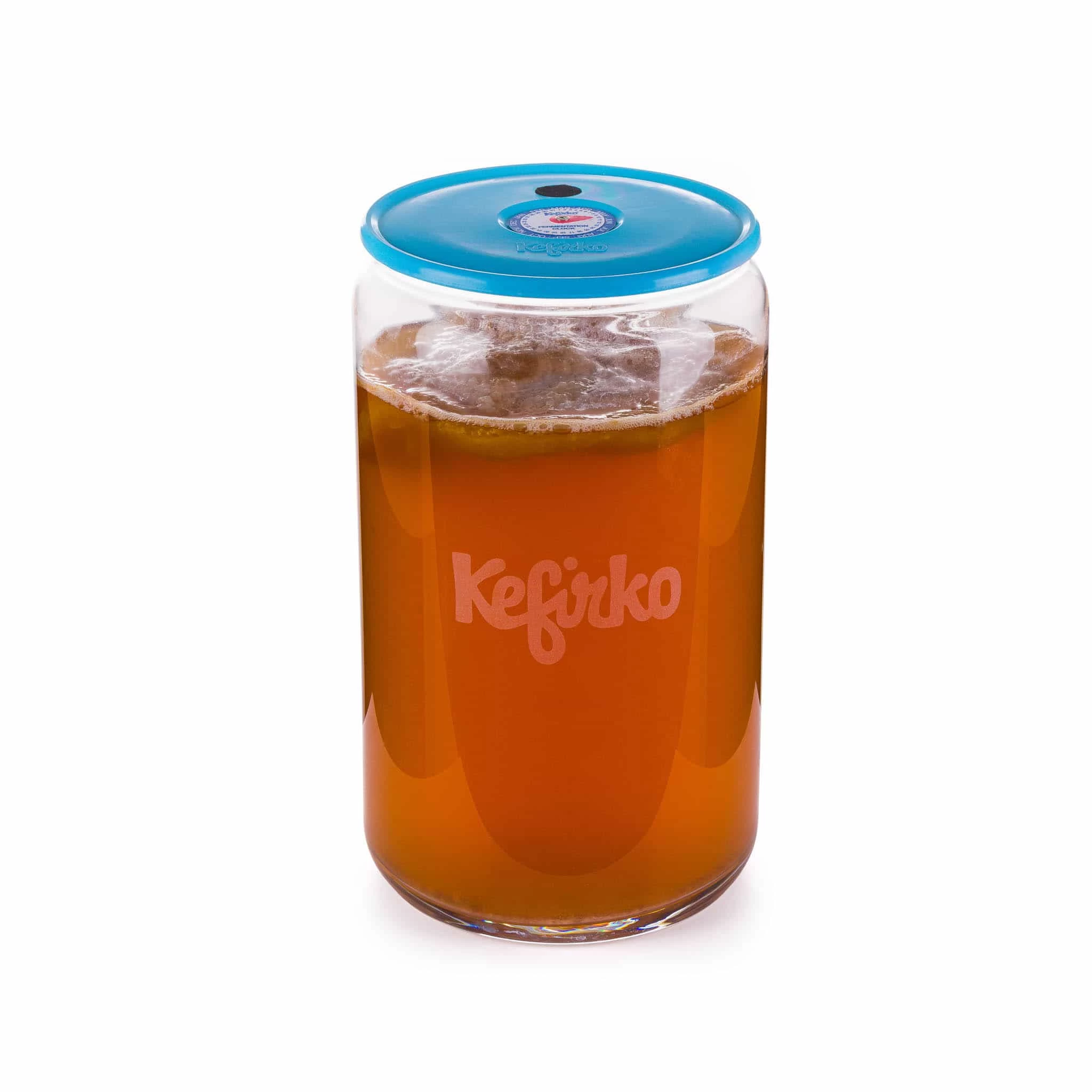 Kefirko Blue Kombucha Glass Fermenter, 7L 1 Kefirko Blue Kombucha Glass Fermenter, 7L