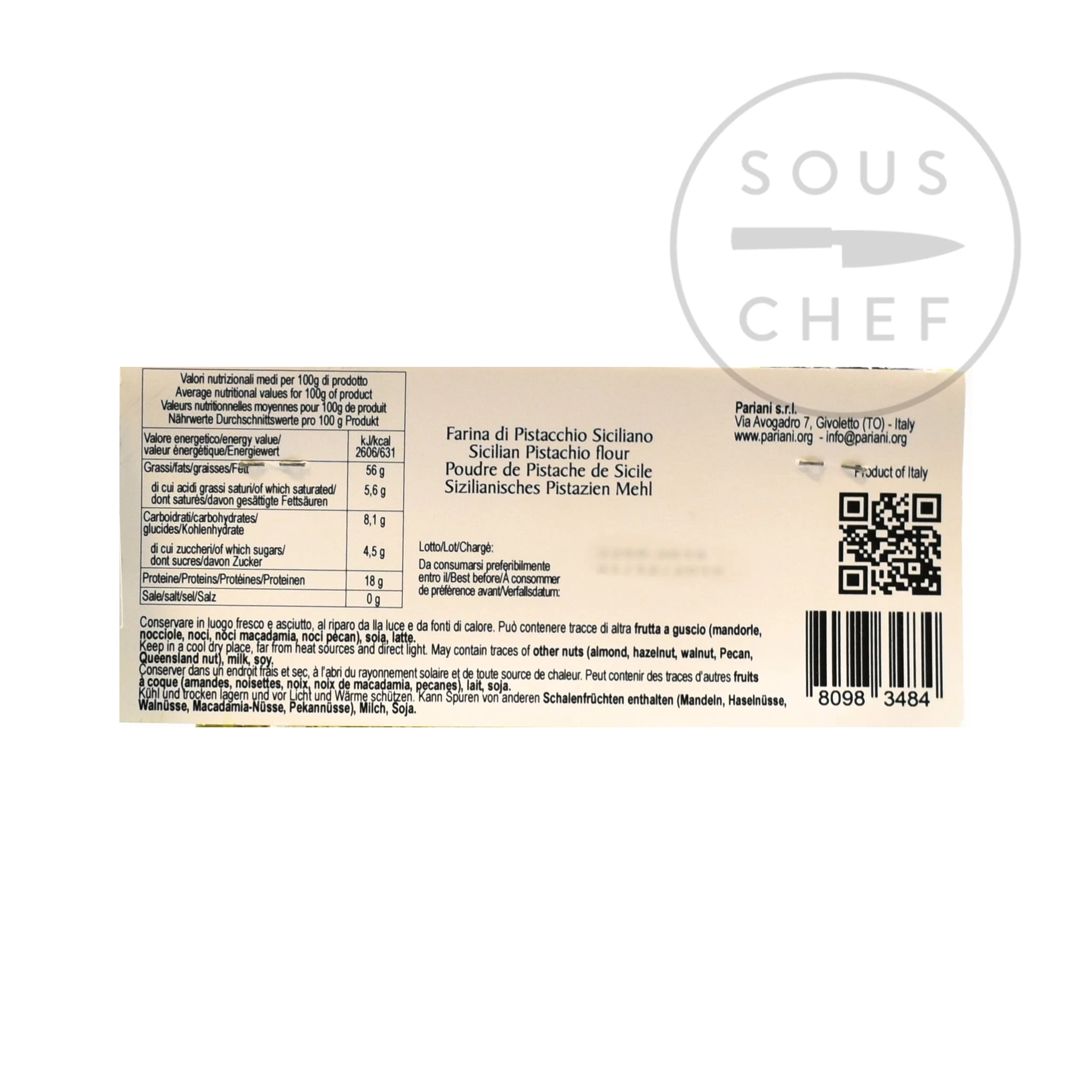 Sicilian Pistachio Flour 150g 2 Sicilian Pistachio Flour 150g - Image 2