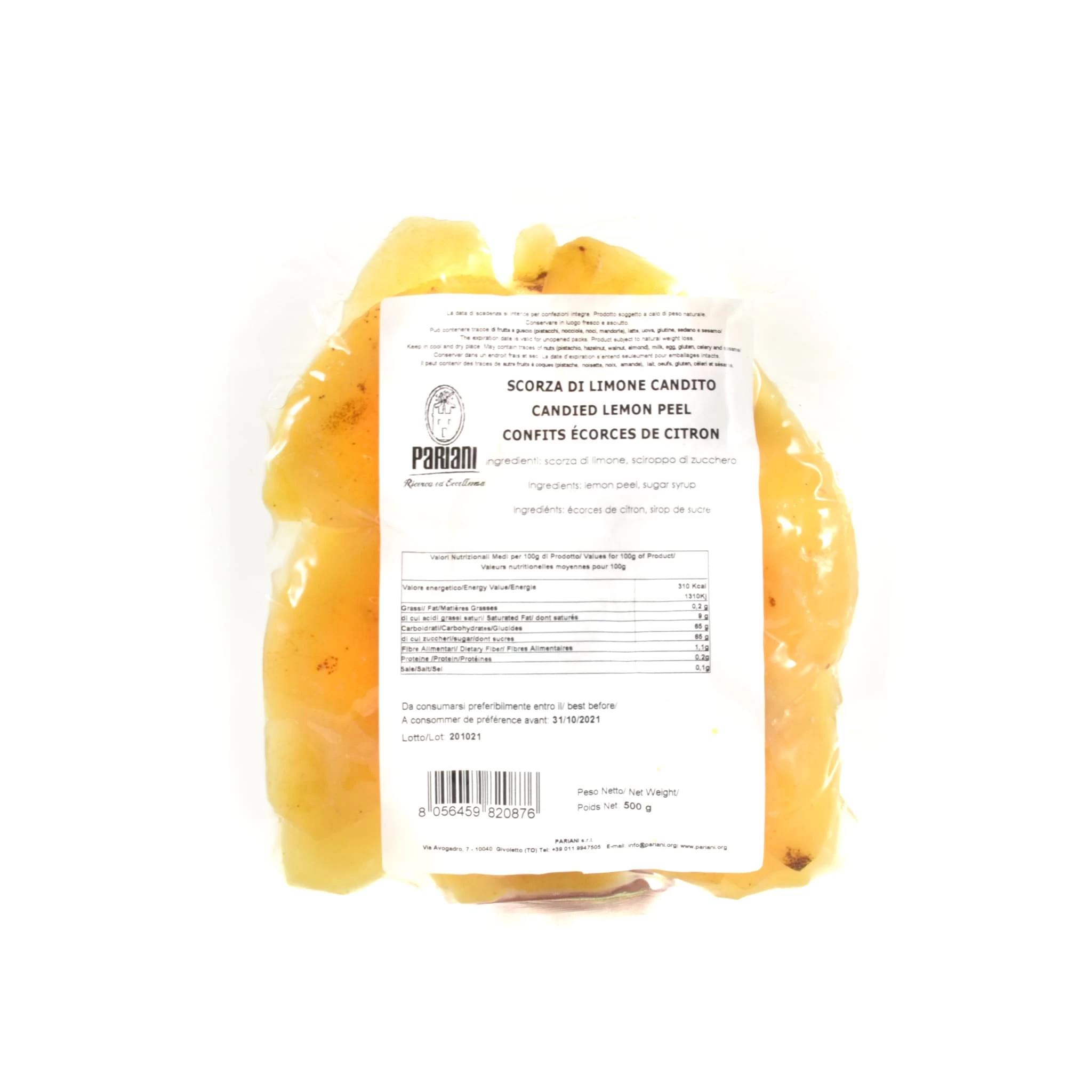 Sicilian Candied Lemon Peel 3 Sicilian Candied Lemon Peel - Image 3