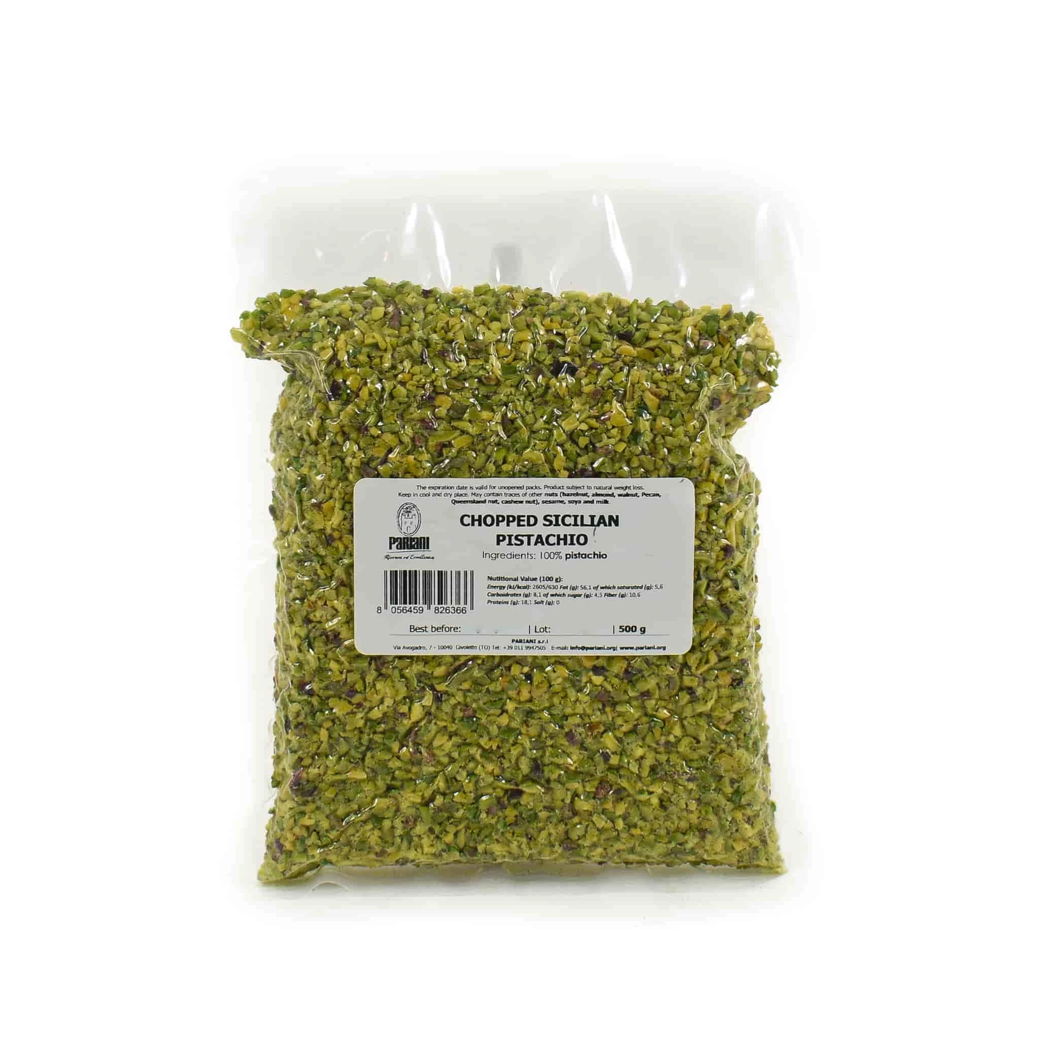 Pariani Chopped Sicilian Pistachio, 500g 1 Pariani Chopped Sicilian Pistachio, 500g