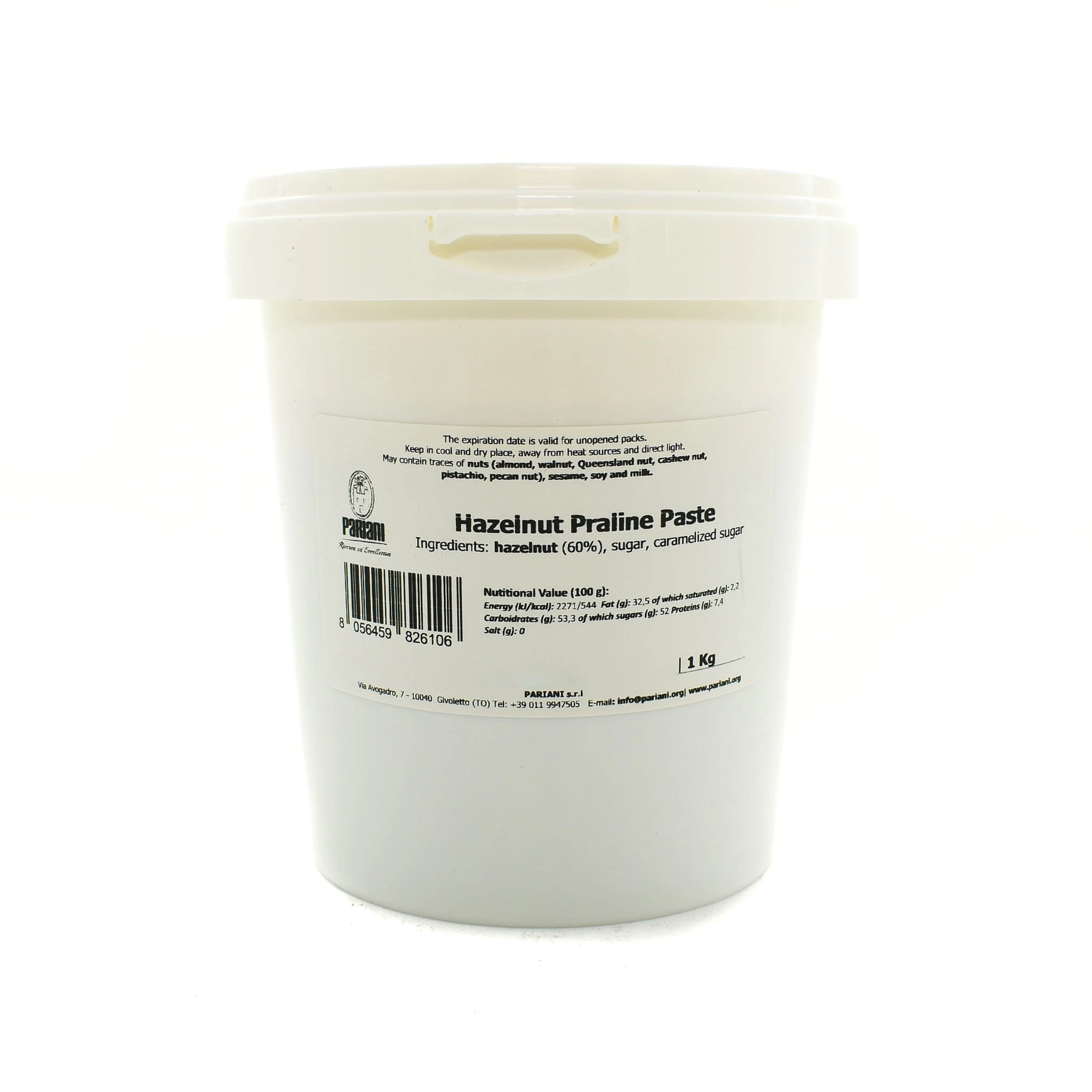 Pariani Hazelnut Praline Paste 1kg 1 Pariani Hazelnut Praline Paste 1kg