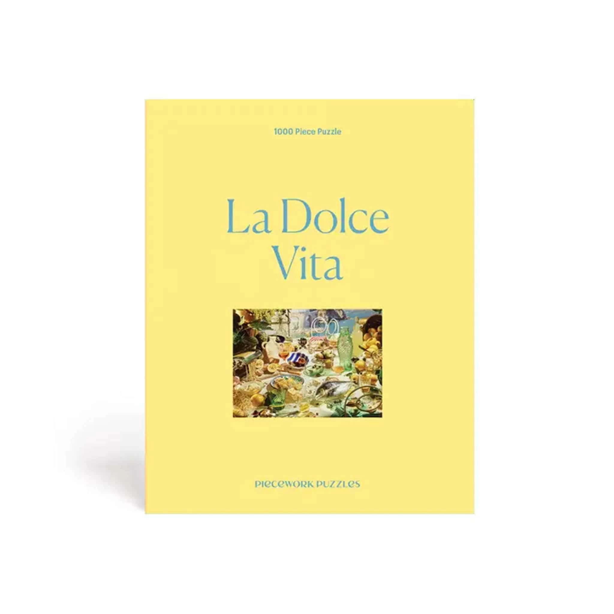 Piecework Puzzles La Dolce Vita, 1000 Pieces 1 Piecework Puzzles La Dolce Vita, 1000 Pieces
