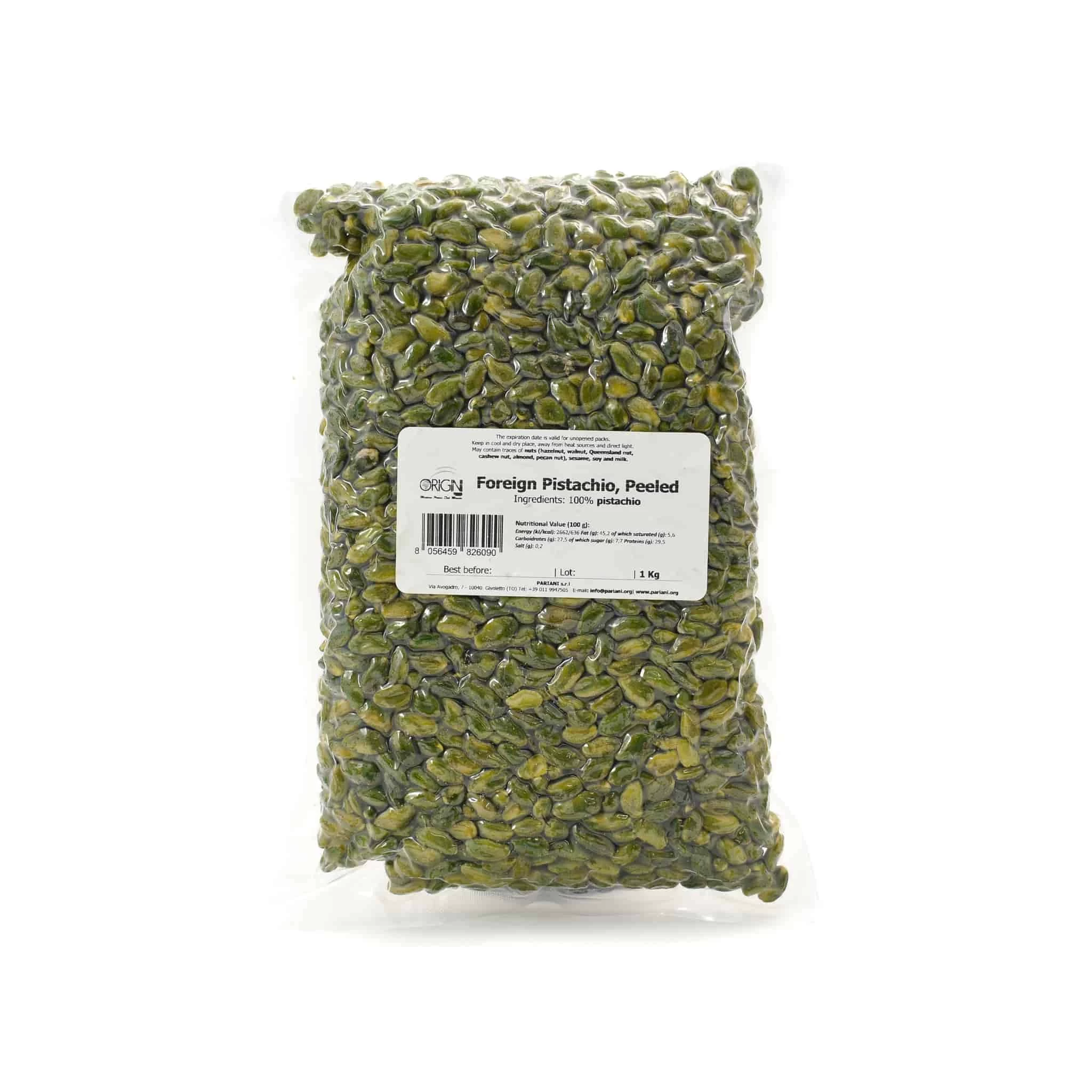 Pariani Whole Pistachio Peeled 1kg 1 Pariani Whole Pistachio Peeled 1kg