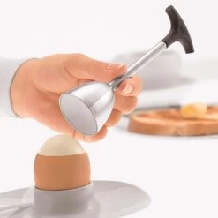 Rosle Modern Classics Egg Cracker -Sous Chef Kitchenware RO0081 RosleModernClassicsEggCracker lifestyle