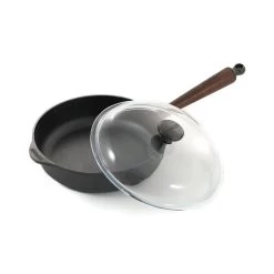 Skeppshult Traditional Cast Iron Deep Saute Pan With Lid 25cm 7 Skeppshult Traditional Cast Iron Deep Saute Pan With Lid 25cm -Sous Chef Kitchenware SH0019 Skeppshult Traditional Cast Iron Deep Saute Pan with Lid 4